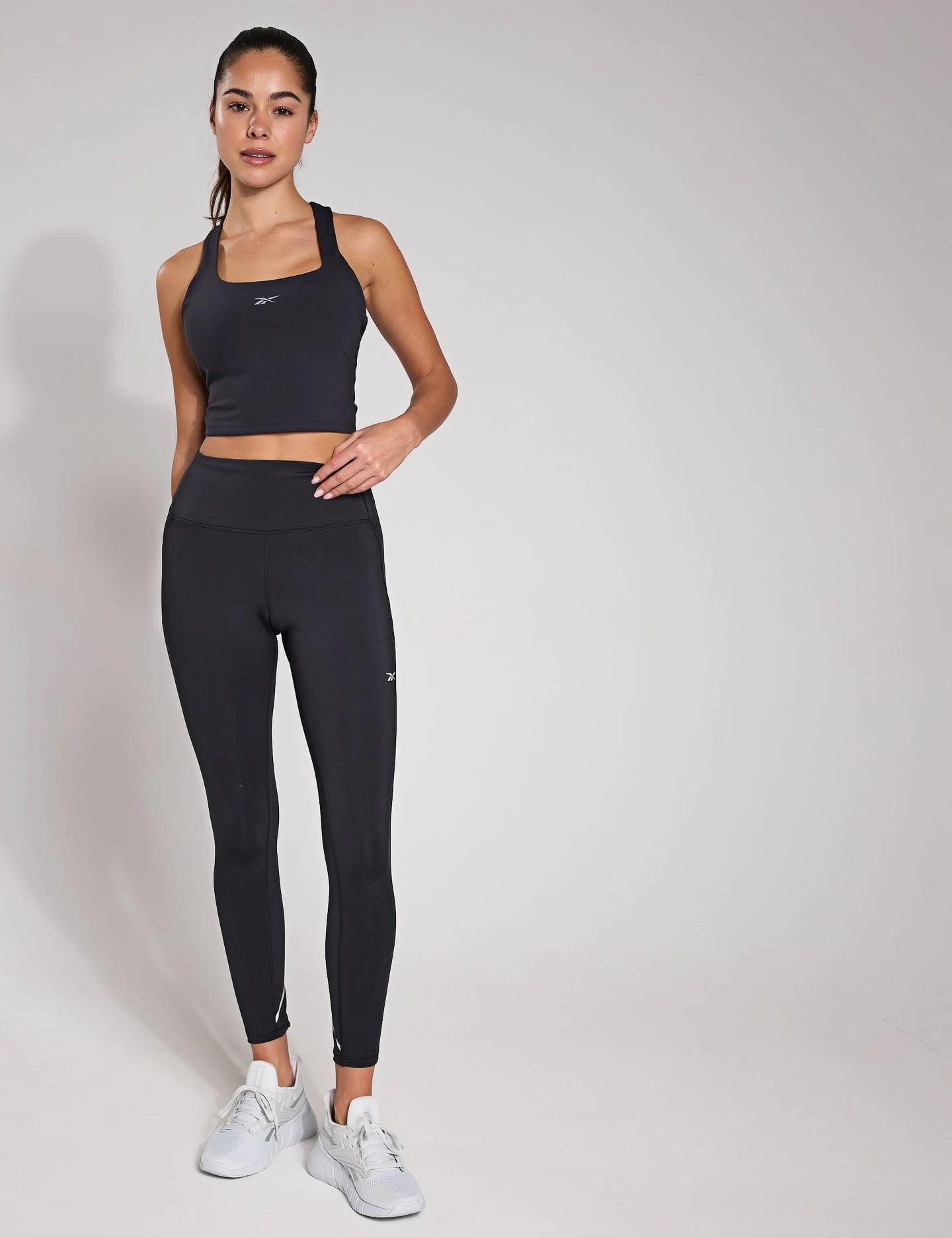 Urban Style Lux Speed High Waisted Leggings - Black