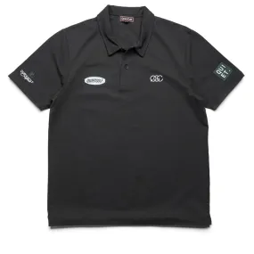 Quiet Golf Tour Polo - Black Summer Camp Lightweight Feel