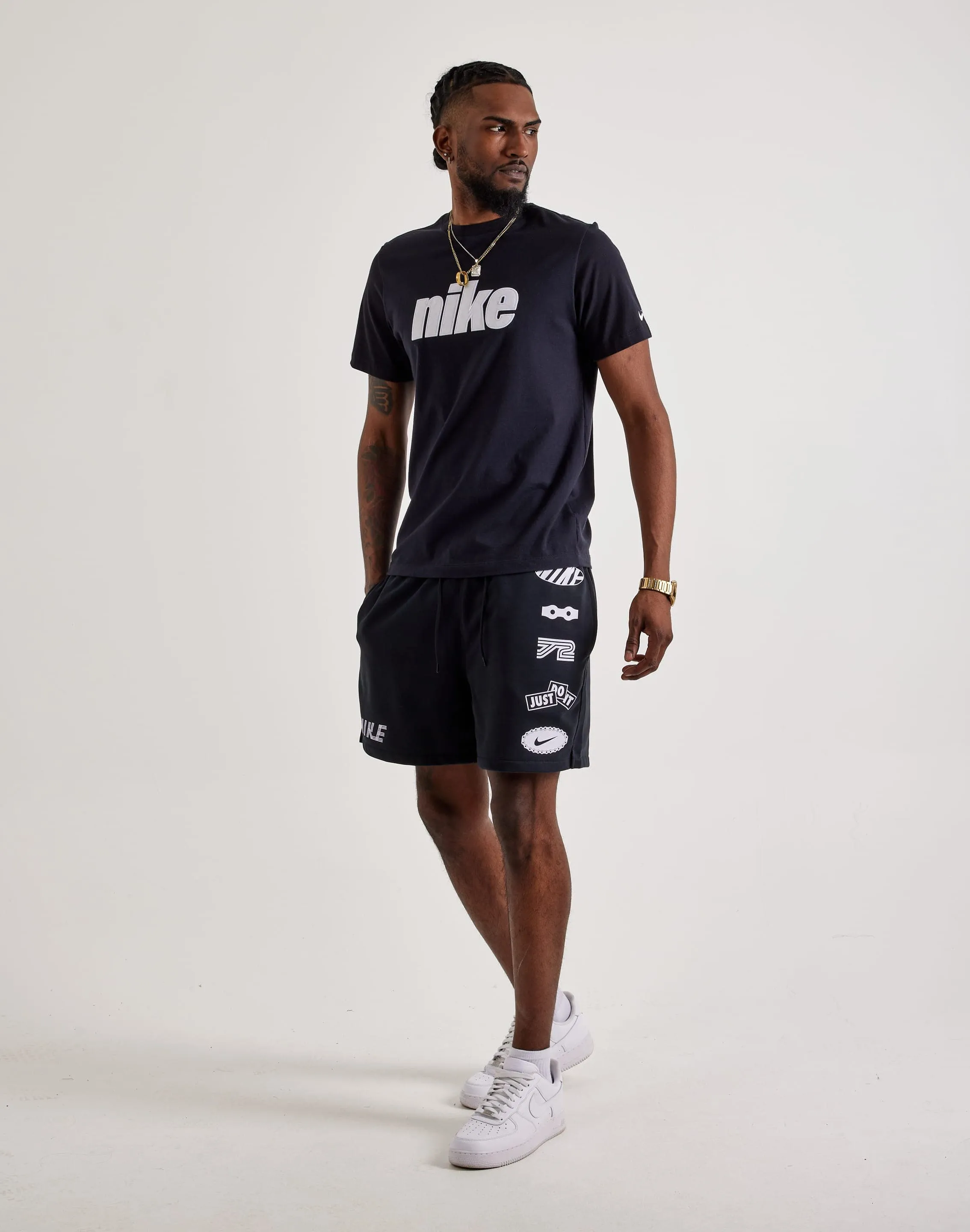 Nike French Terry Flow Shorts Strong Edge