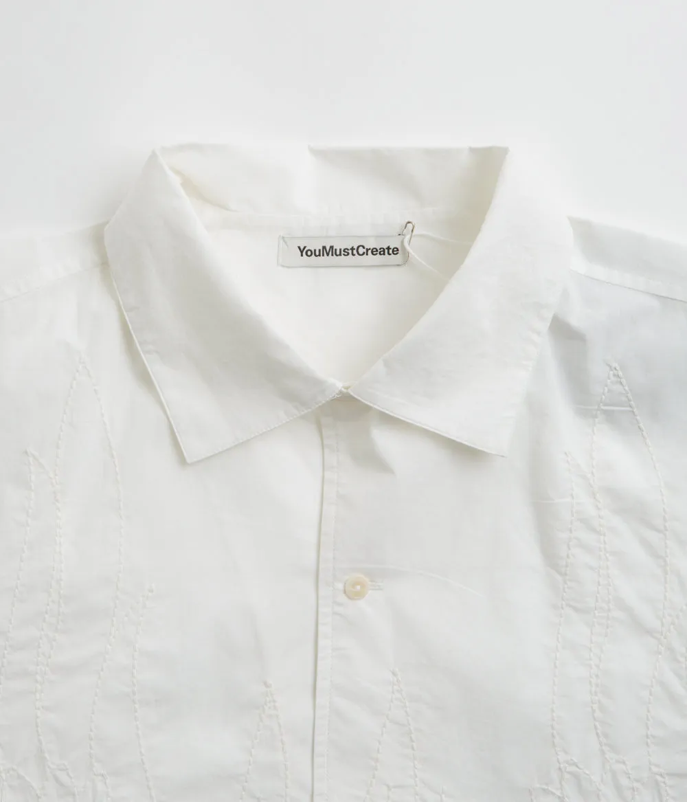 YMC Sidri Shirt - White Breathable Layer
