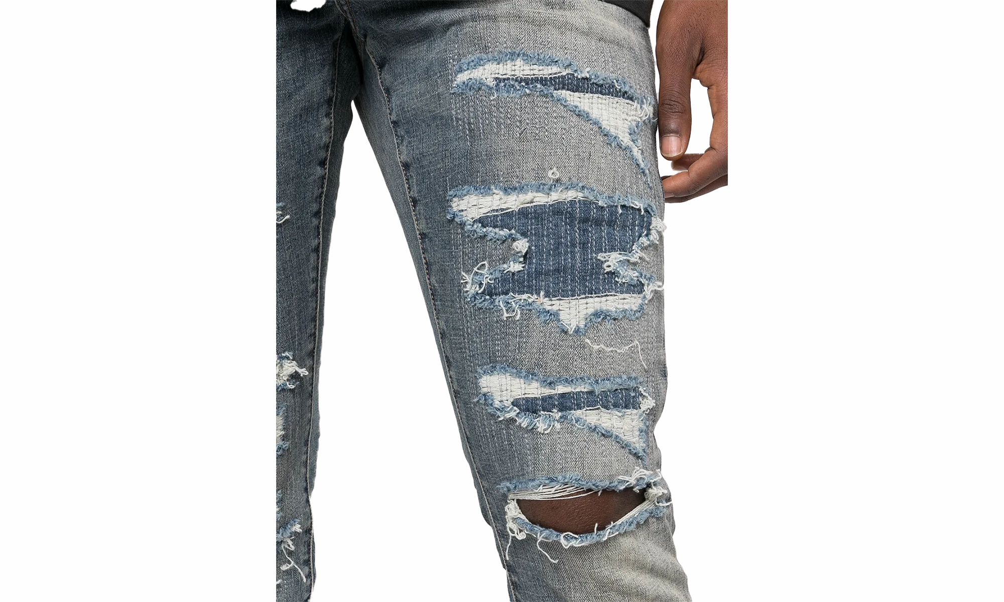 Unisex Wear Elegant Vintage Lover Sunny Vibes Vibrant Relaxed Style Four Pocket Destroy Jeans "With Silicone"