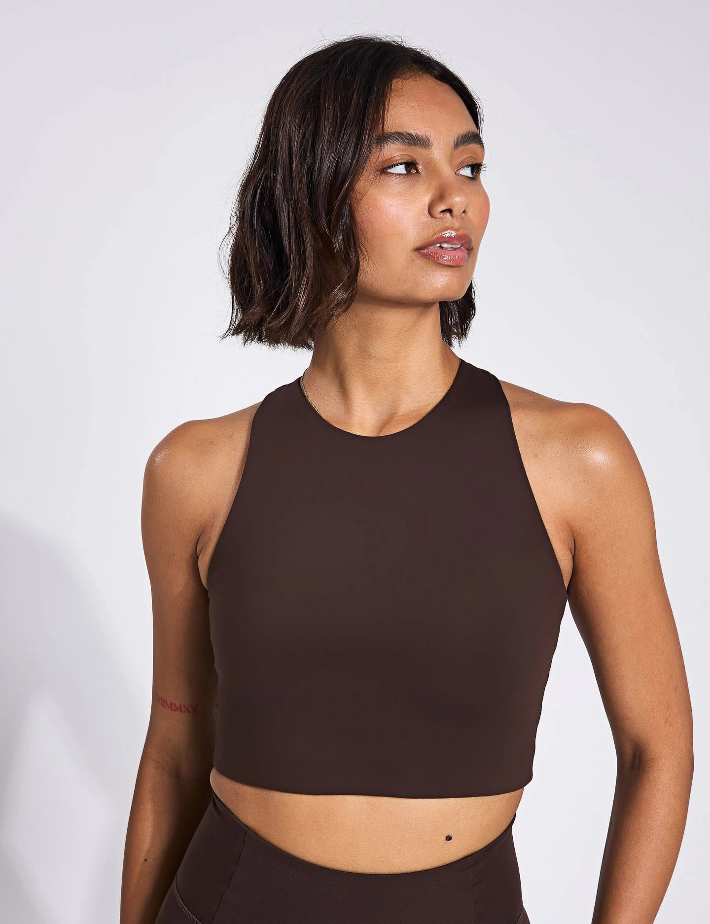 Dylan Bra - Cocoa Bean Flexible Material
