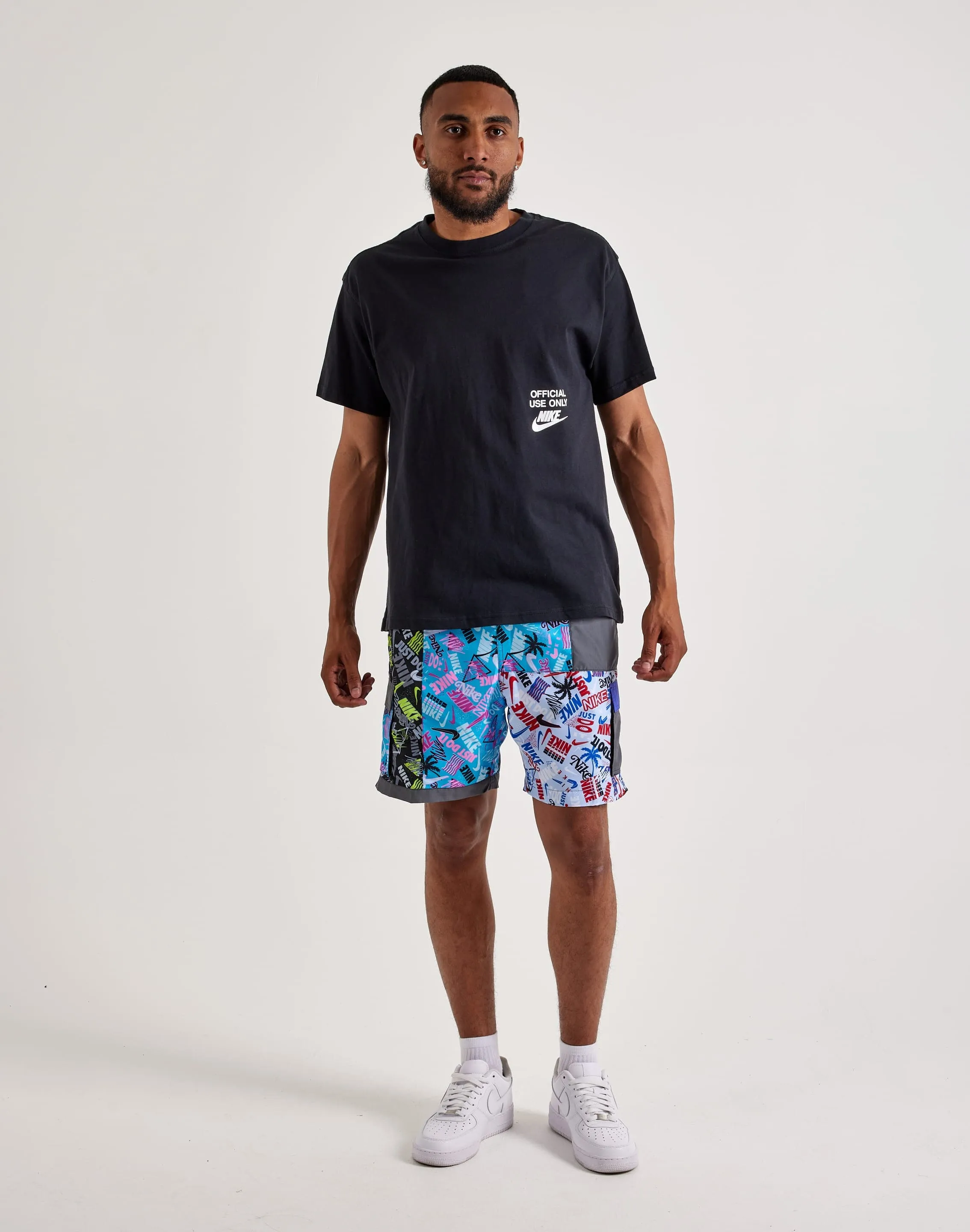 UVProtection Coating Bio Glow Nike Swim Voyage Volley Shorts