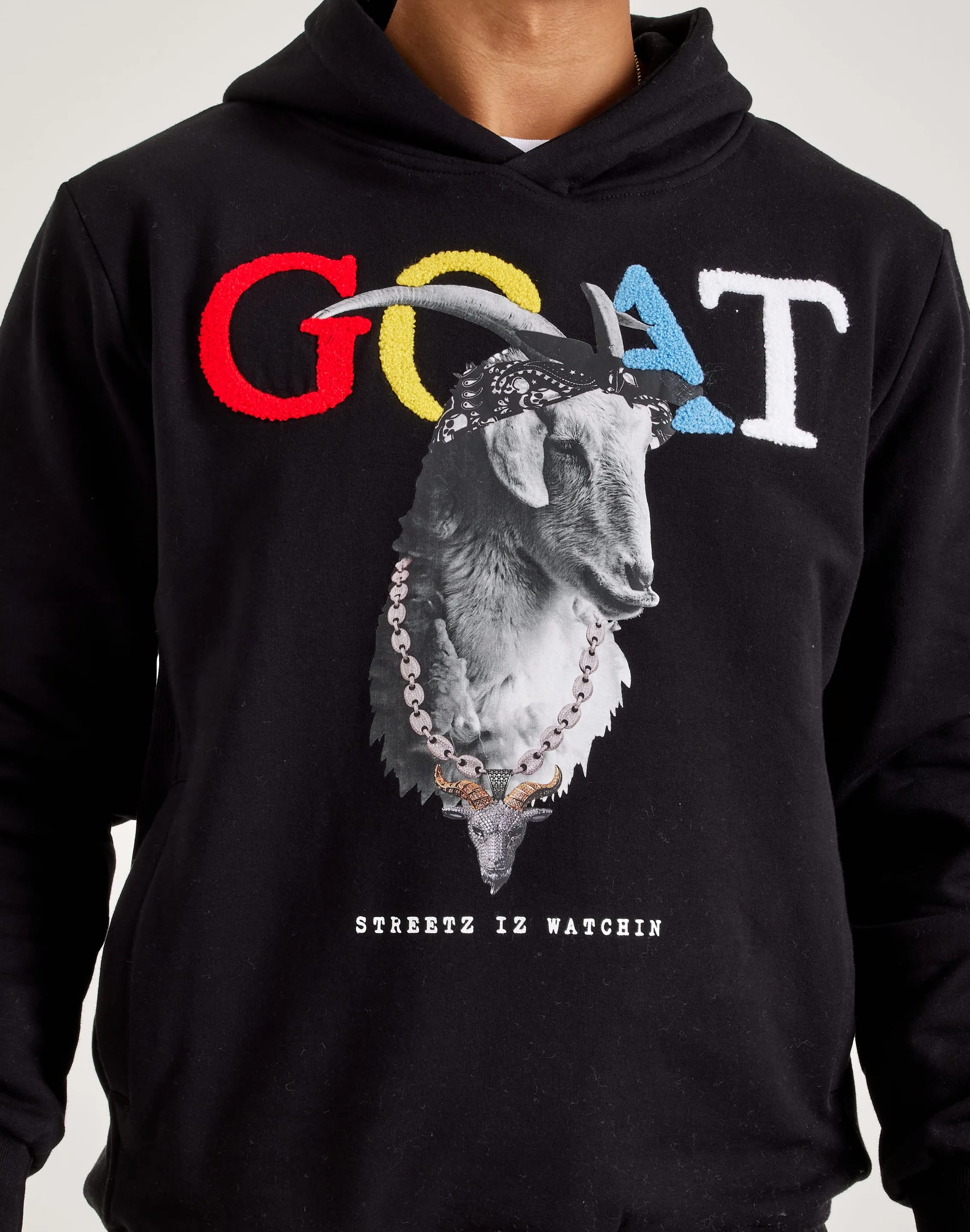 ThermalRegulating Layer Streetz Iz Watchin Goat Pullover Hoodie