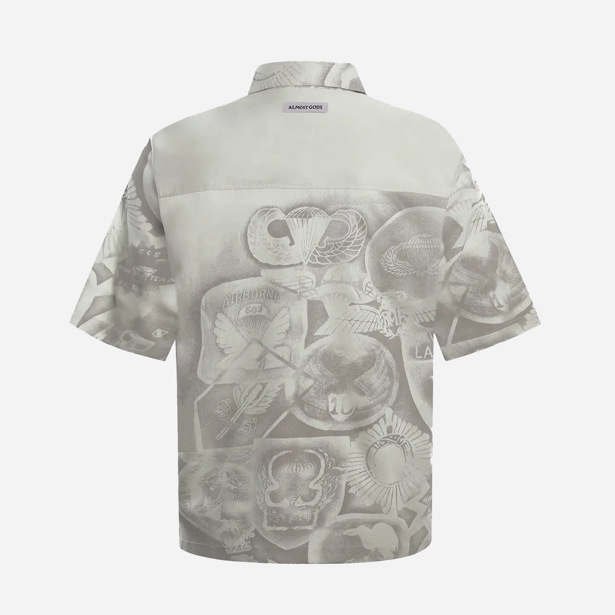 FourWayStretch DurableThreadwork ALMOST GODS | AEGIS RELAXED SHIRT { BROWN
