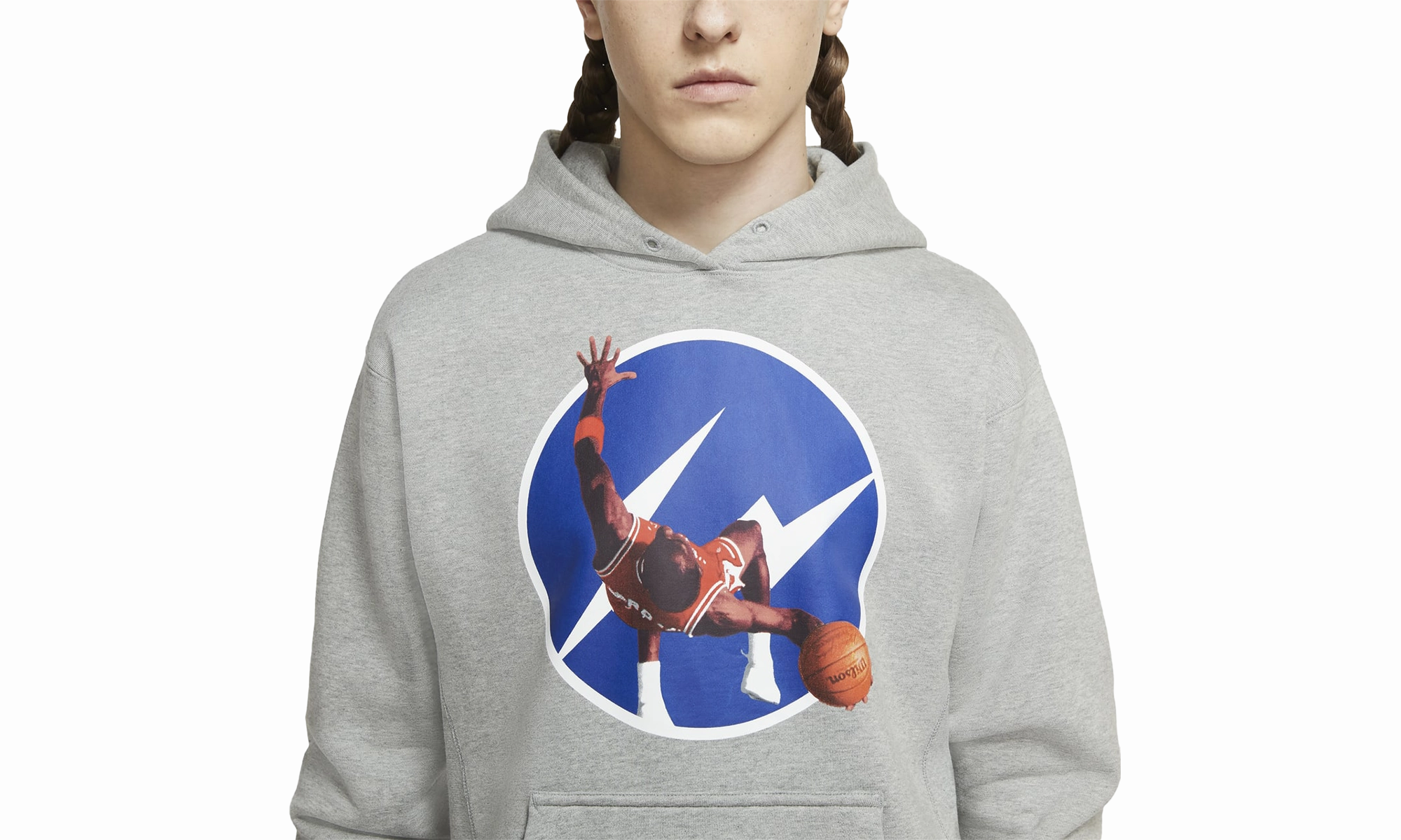 Fragment Image Pullover Hoodie "Fragment Image"
