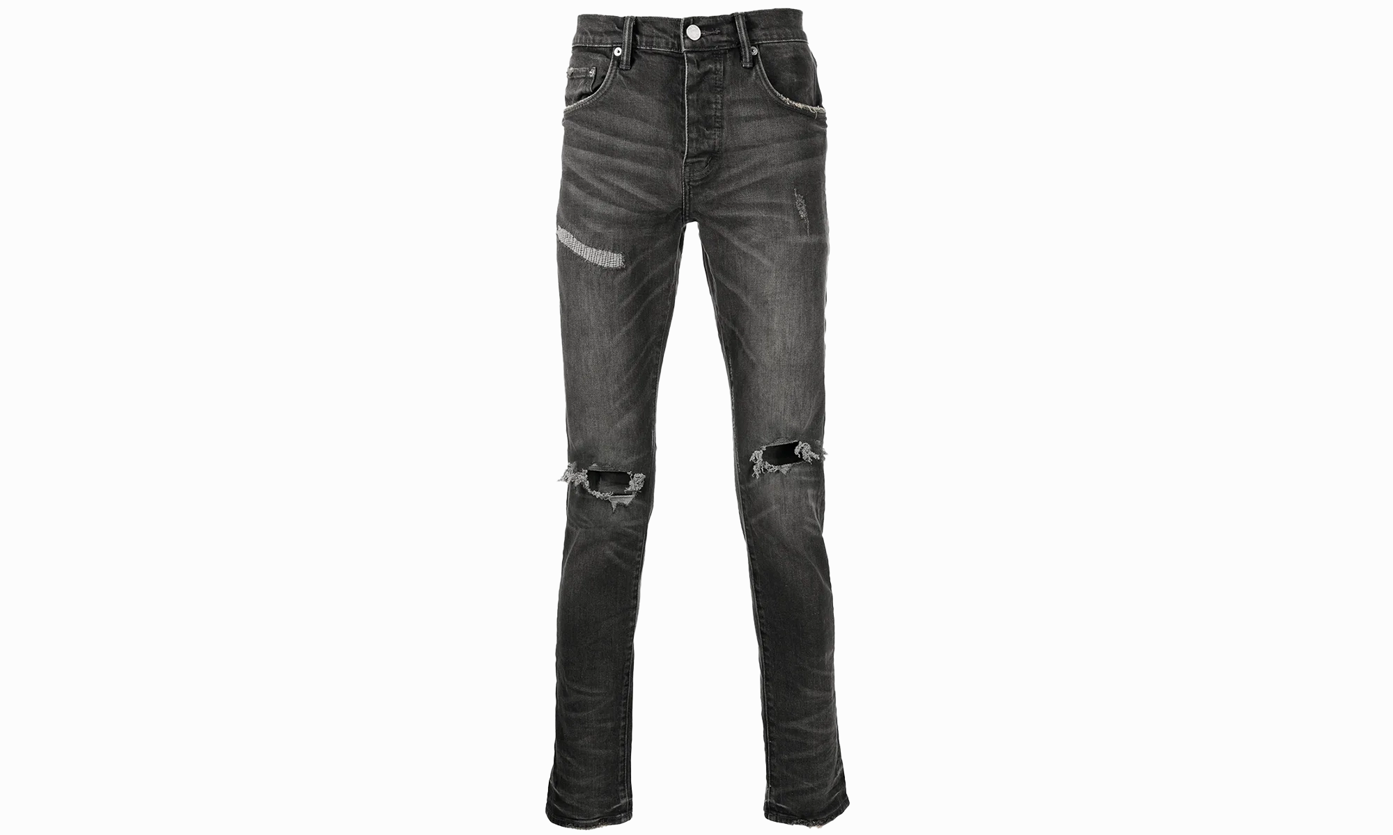 Multi Purpose Pockets Customizable length Frayed Blowouts Jeans