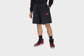 Air Jordan Rare Air French Terry Shorts (Black) Sharp Line Flexible Waistband