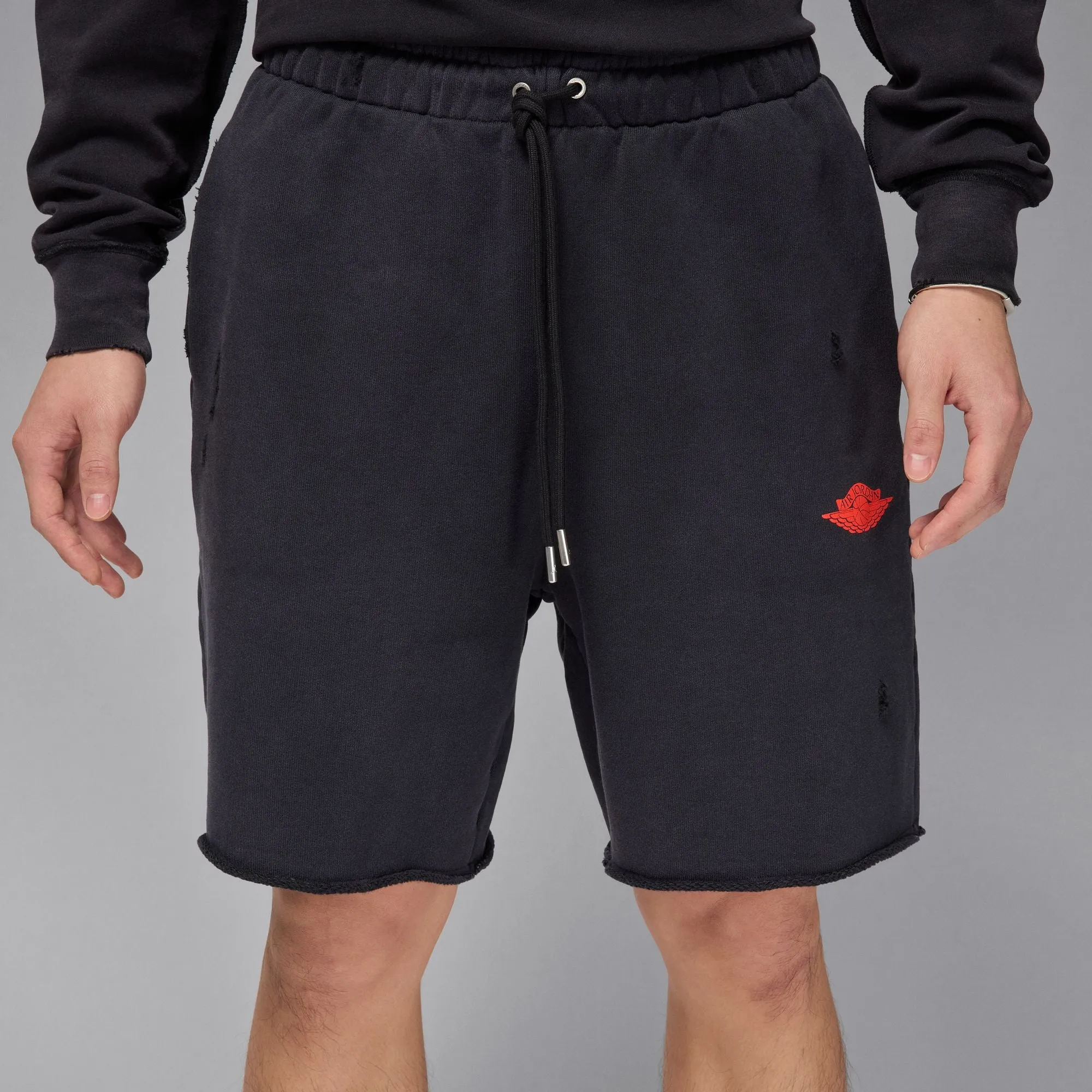 Air Jordan Rare Air French Terry Shorts (Black) Trans Glow Sustainable Manufacturing