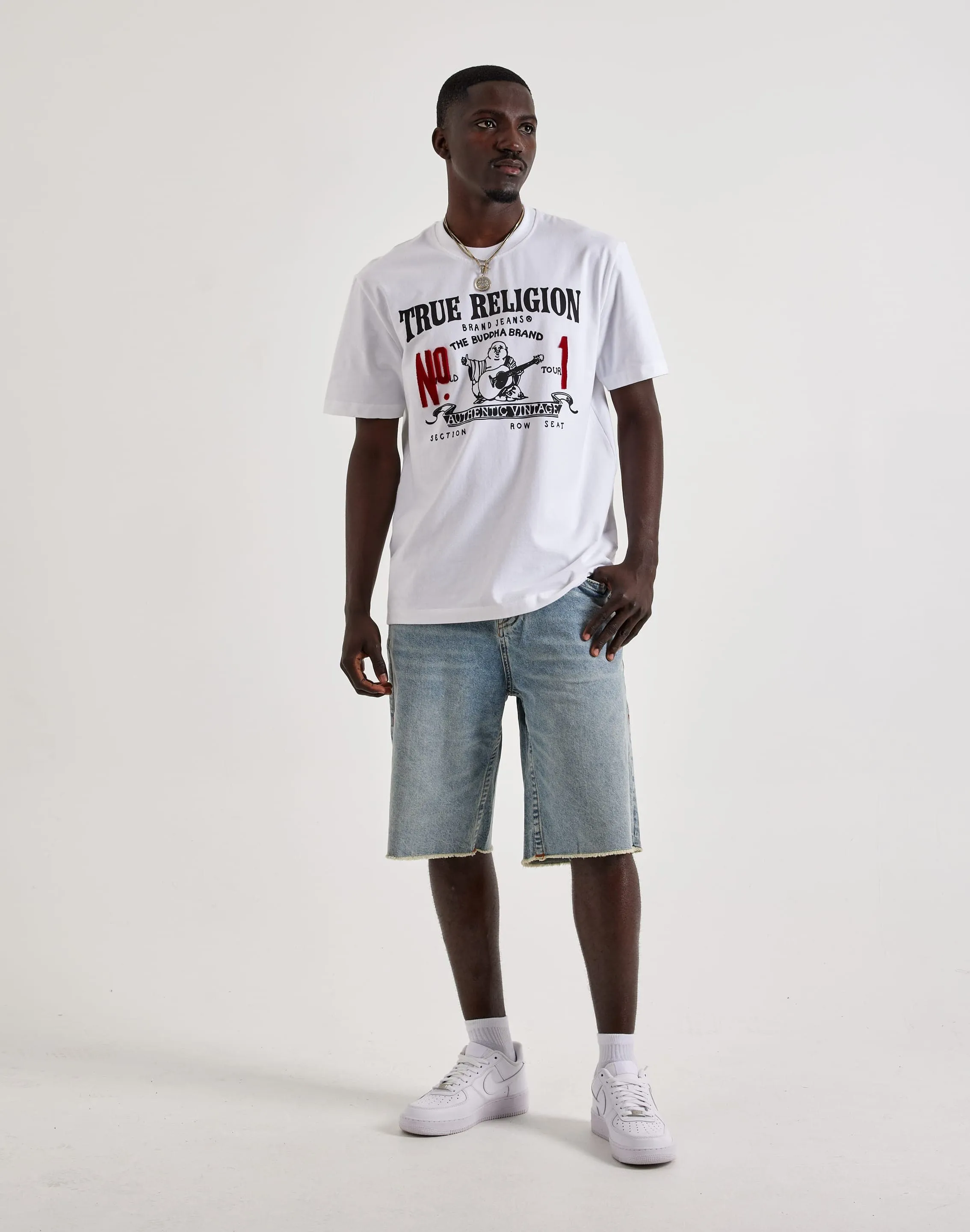 Machine Fit CompressiveFitFabric True Religion Vintage No. 1 Tee