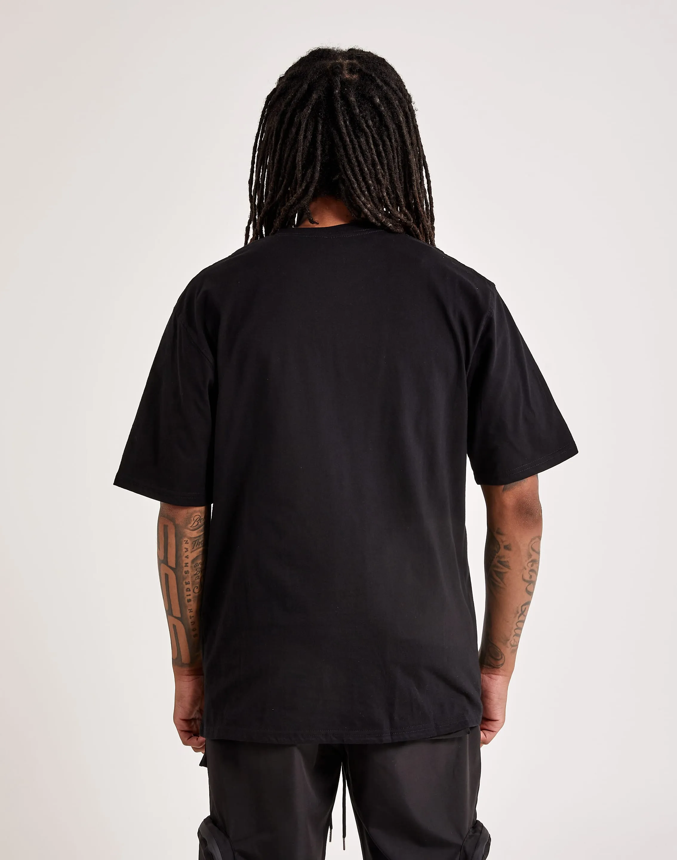 Elastic cuffs DoubleStitched Luxe T Basic V-Neck Tee