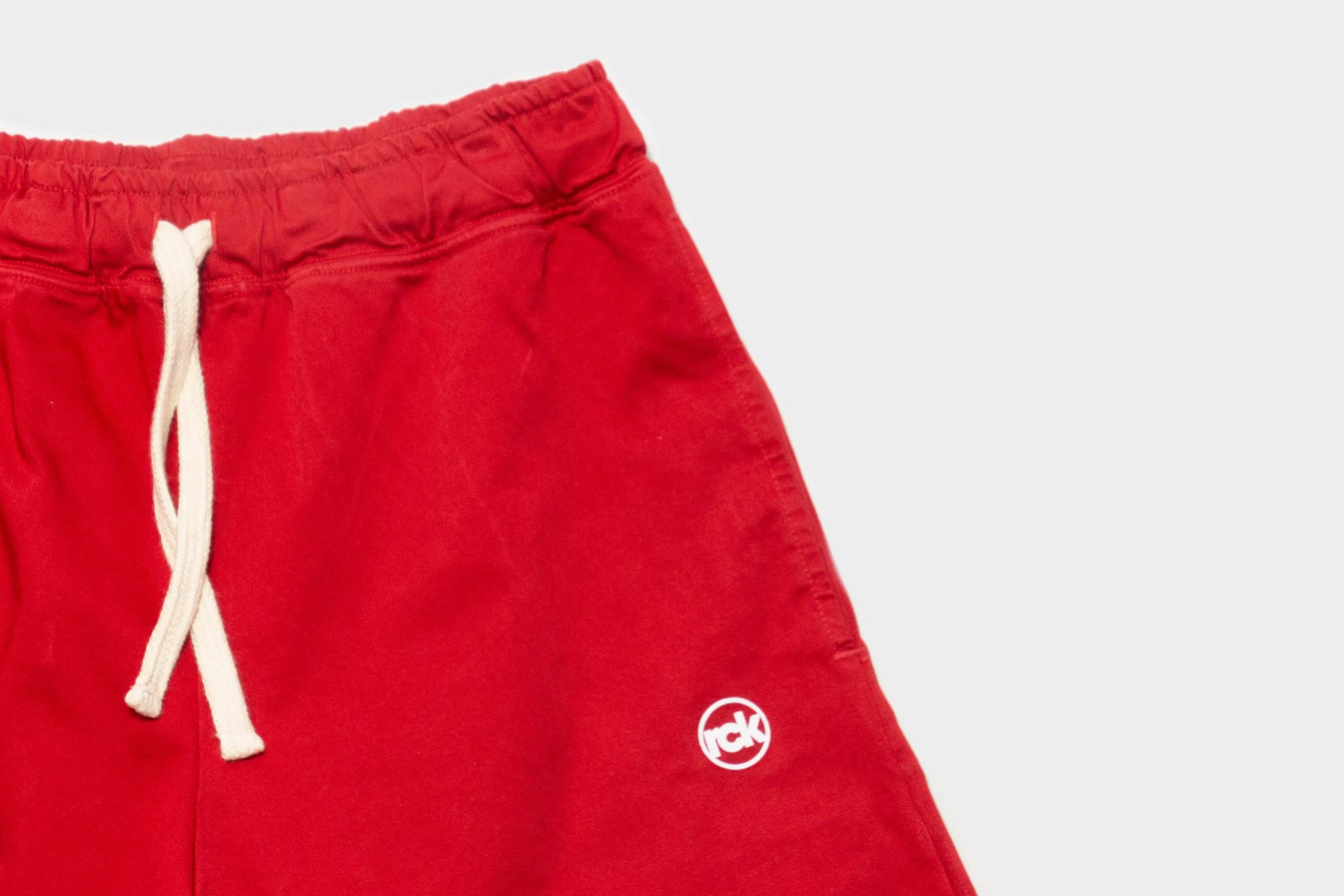 PunctureResistant Fabric Joy Mood RCK x Standard Issue Pigment Slacker Shorts (Red)