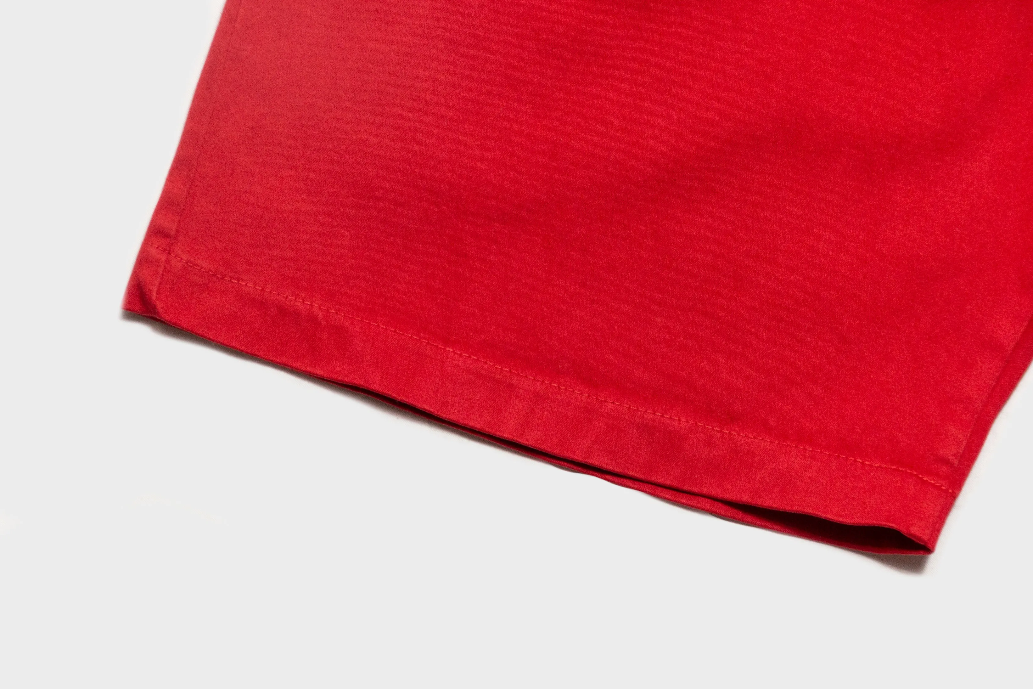 RCK x Standard Issue Pigment Slacker Shorts (Red) SnagProofMaterial
