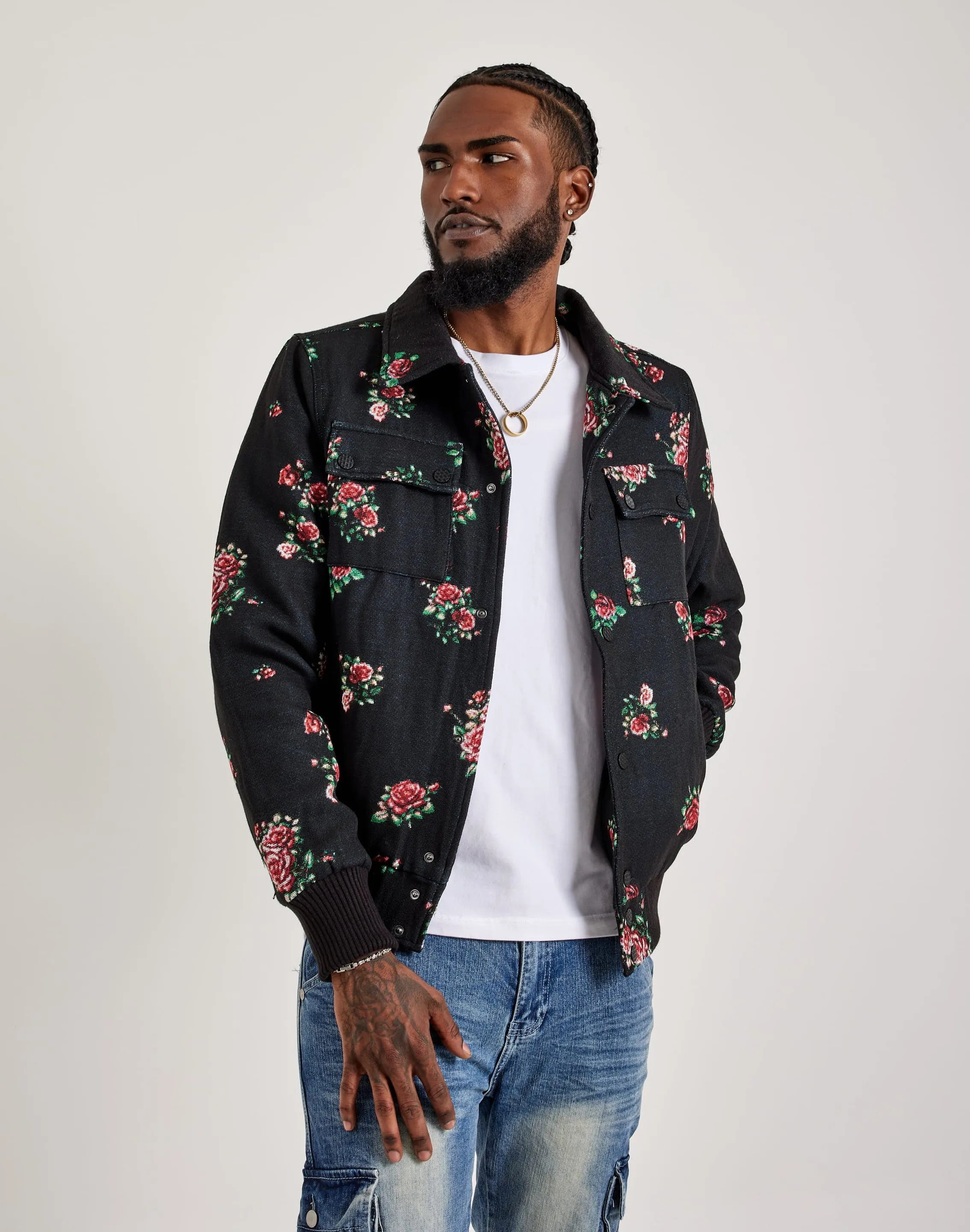 Majestik Tapestry Jacket Quiet Luxury