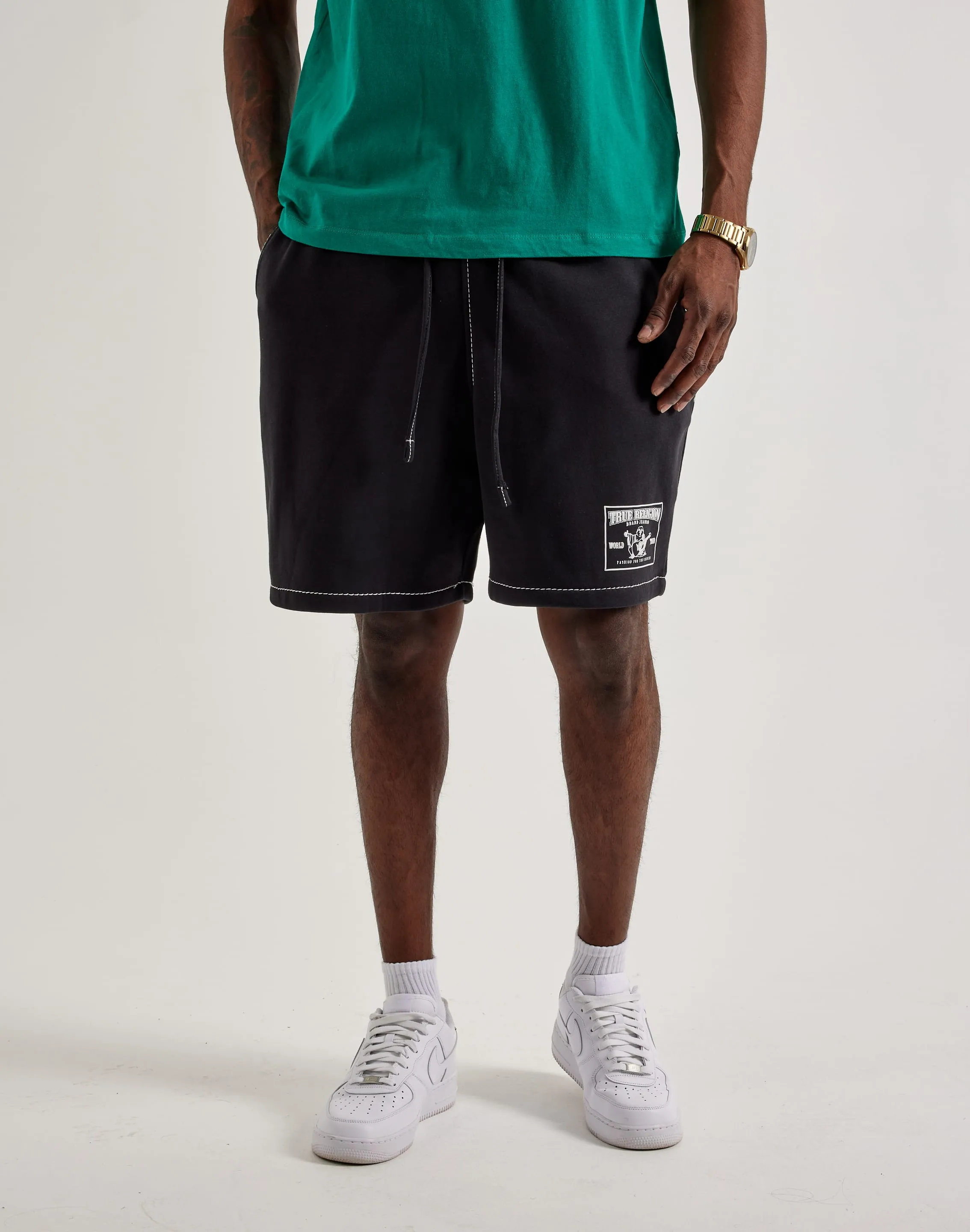 Lake Mood True Religion Big-T Sweat Shorts