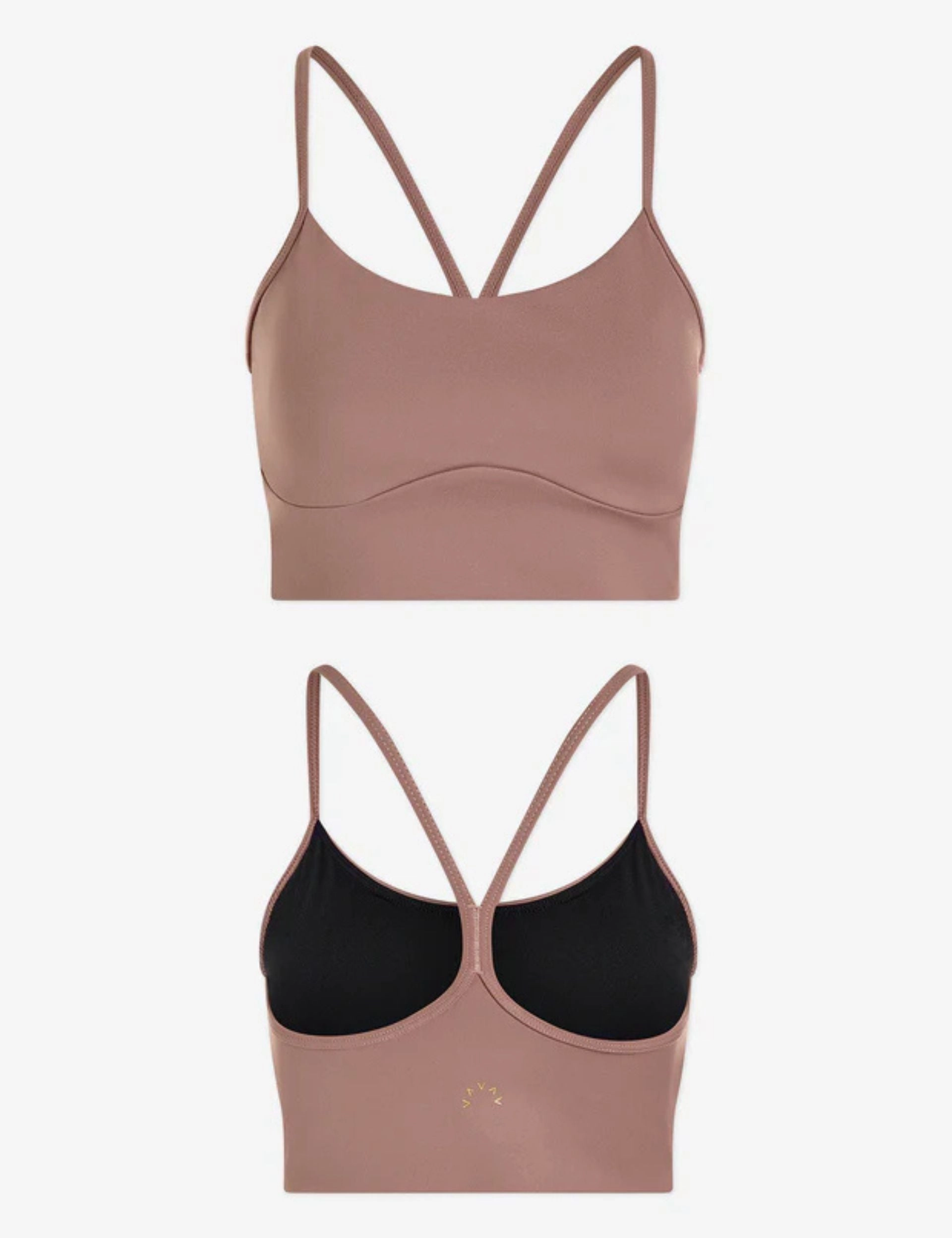 Gray Comfort during sports FreeSoft Emmie Bralette - Antler