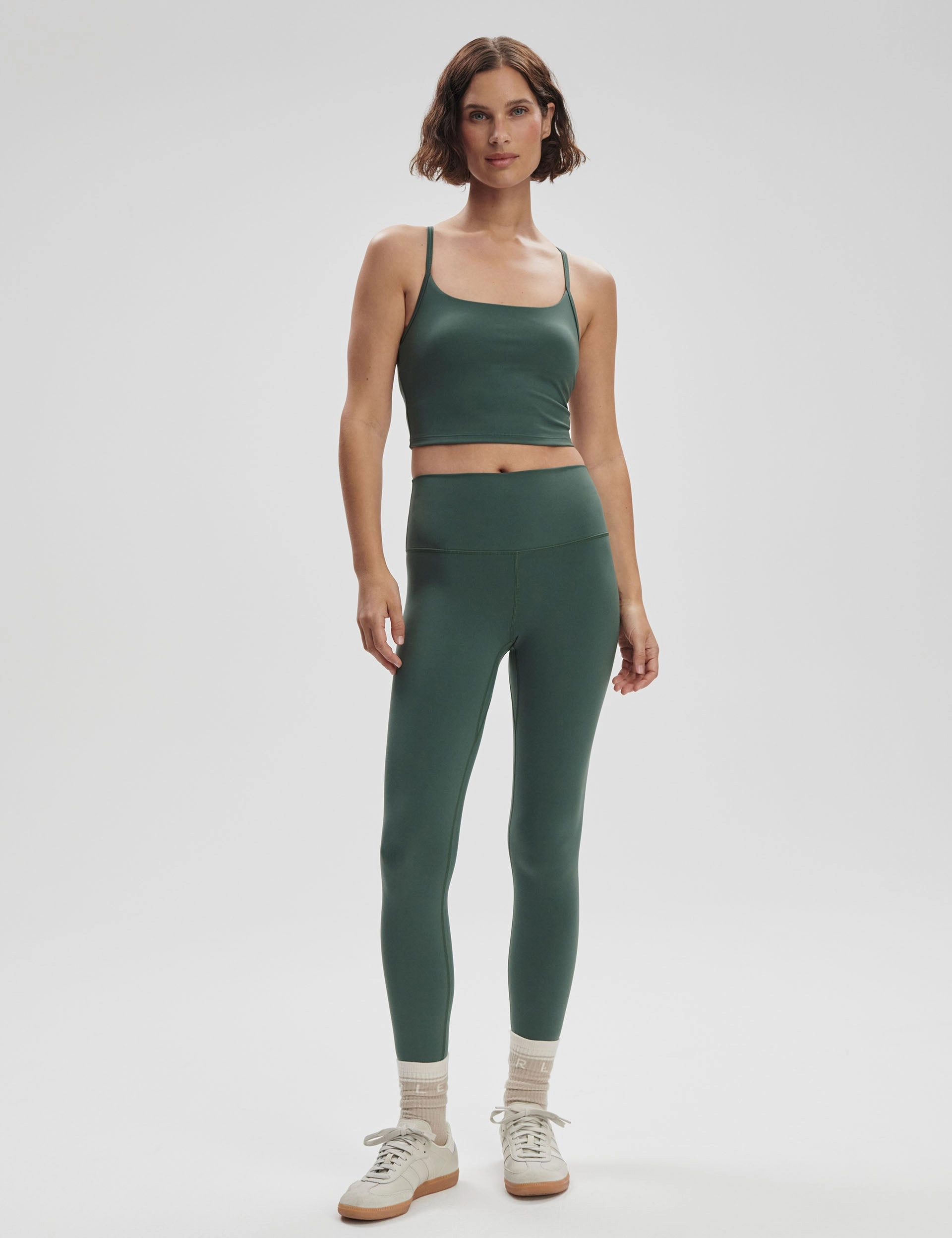 FreeSoft High Waisted Legging 25 - Cilantro High Elasticity