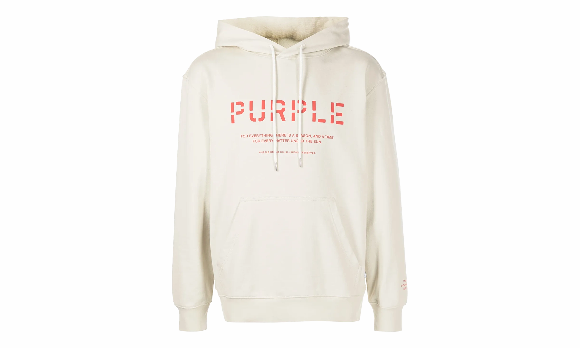 French Terry Stencil Logo Hoodie
