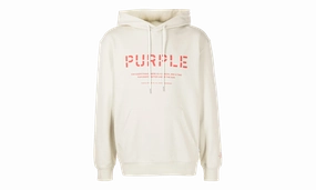French Terry Stencil Logo Hoodie