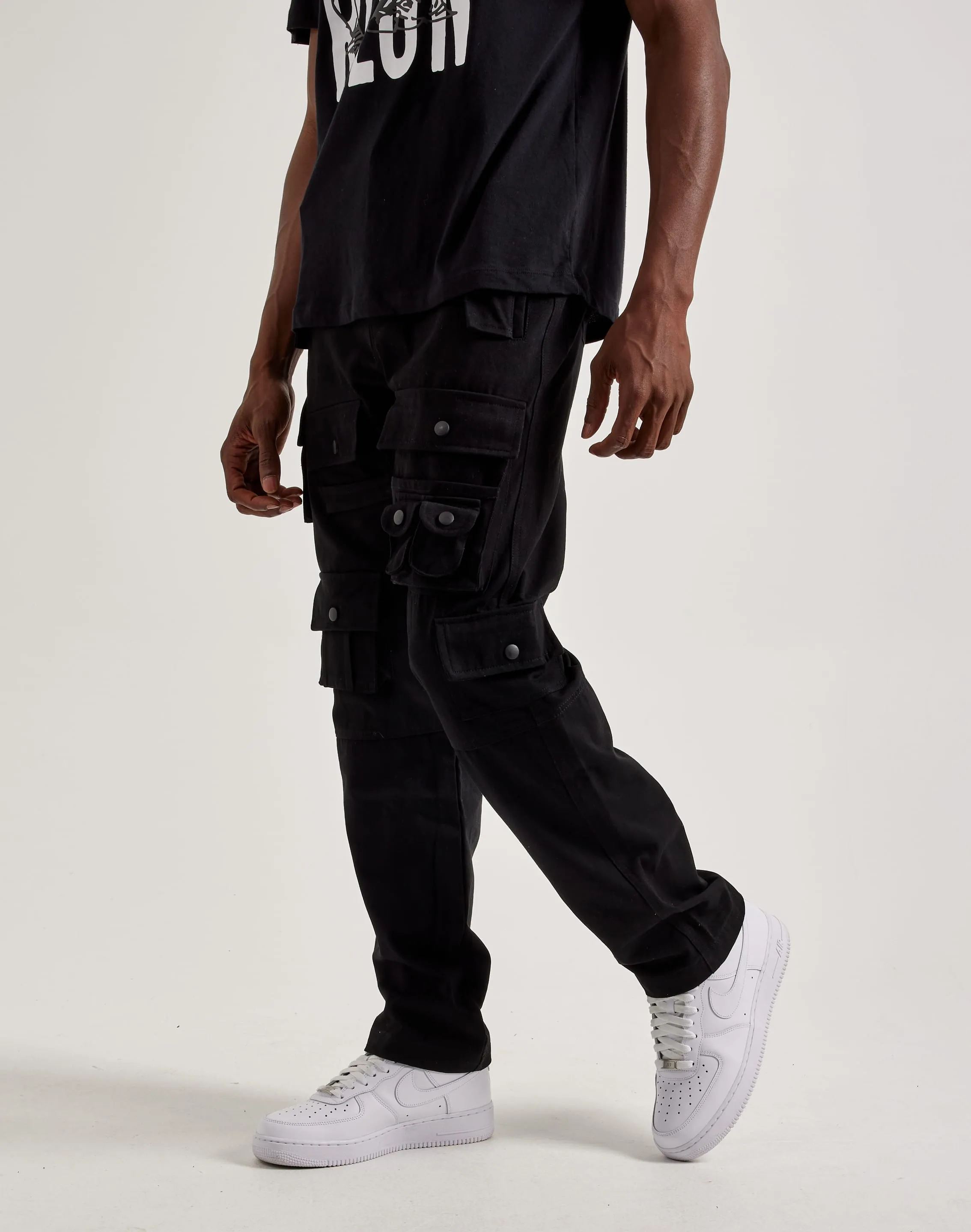 American Stitch Multi-Pocket Cargo Pants Heroine Glow