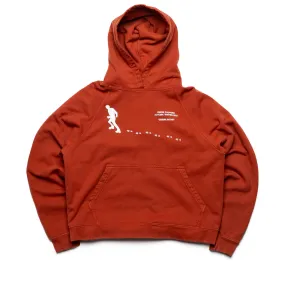 Reese Cooper Desire Paths Hoodie - Burnt Orange cleaning outfit Badger like