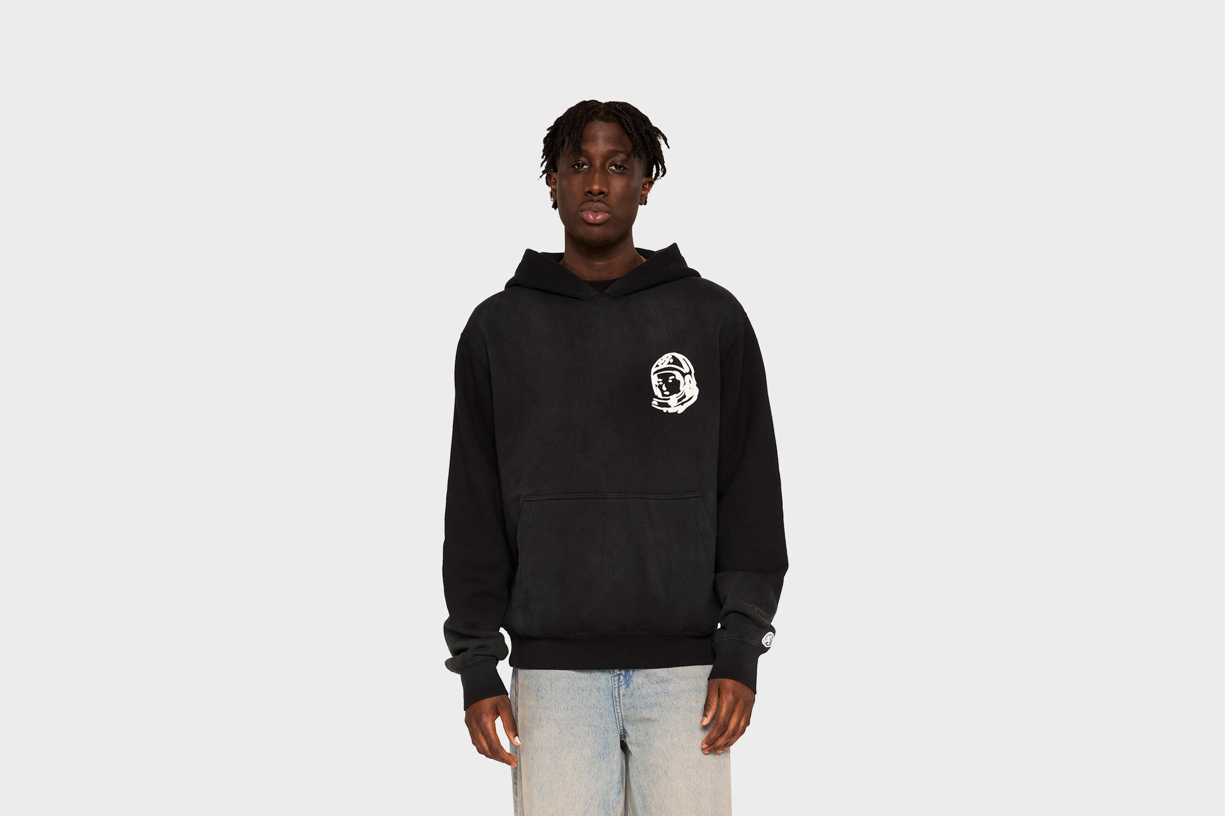 FlexibleWaistband WrinkleFreeFabric BBC Helmet Hoodie (Black)