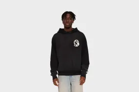FlexibleWaistband WrinkleFreeFabric BBC Helmet Hoodie (Black)