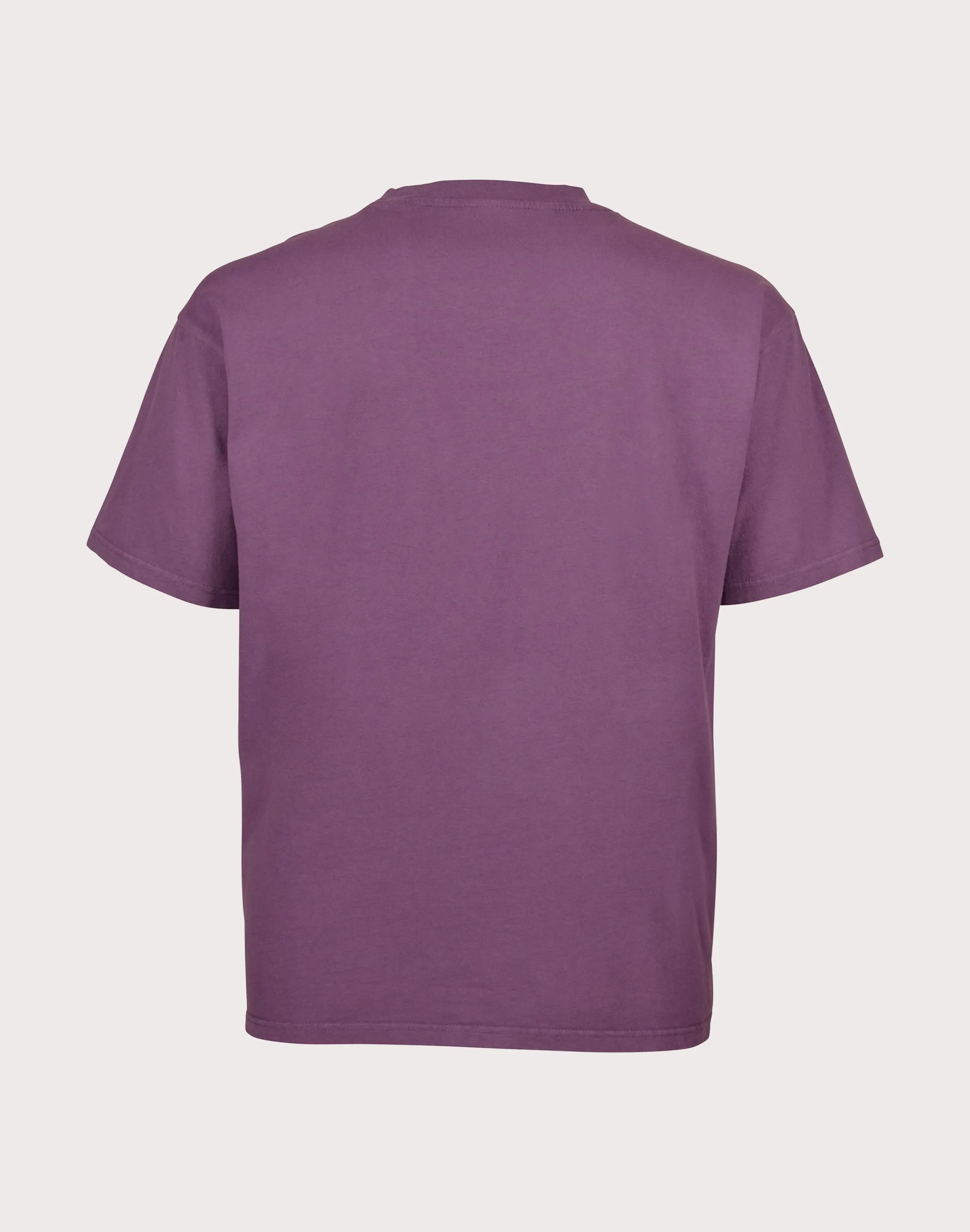 CIVIL CLOTHING Desert Bloom Boxy Pigment Wine Tee Holiday Ease Nature Glow