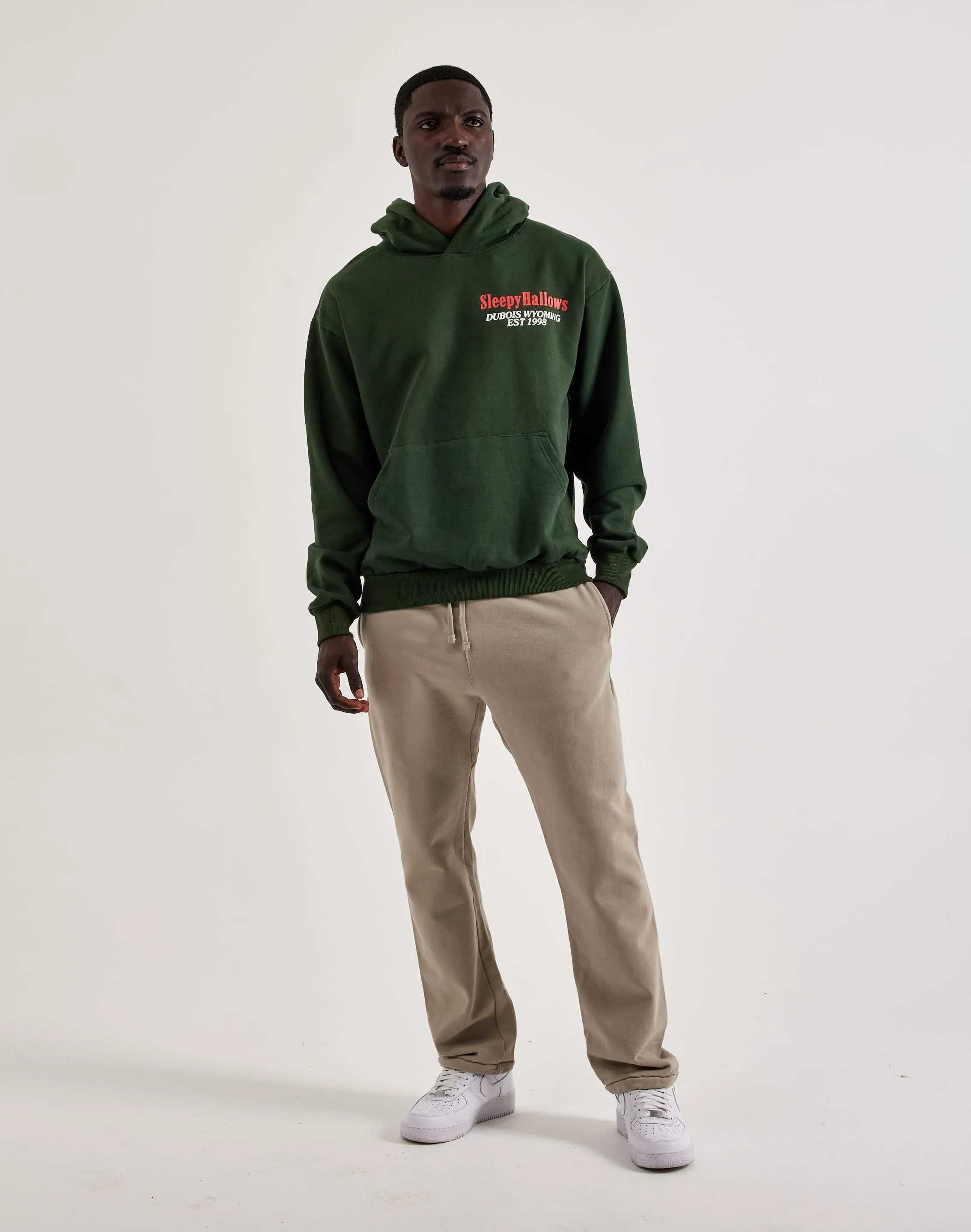 Winter Fit MNML Neon Cowboy Fleece Hoodie