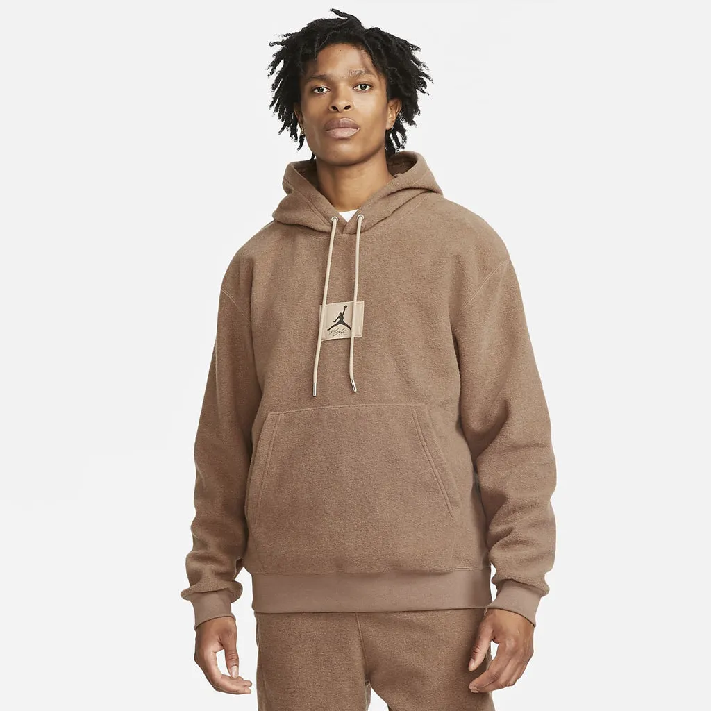 Meeting Ready JORDAN FLIGHT HERITAGE HOODIE - ARCHAEO BROWN