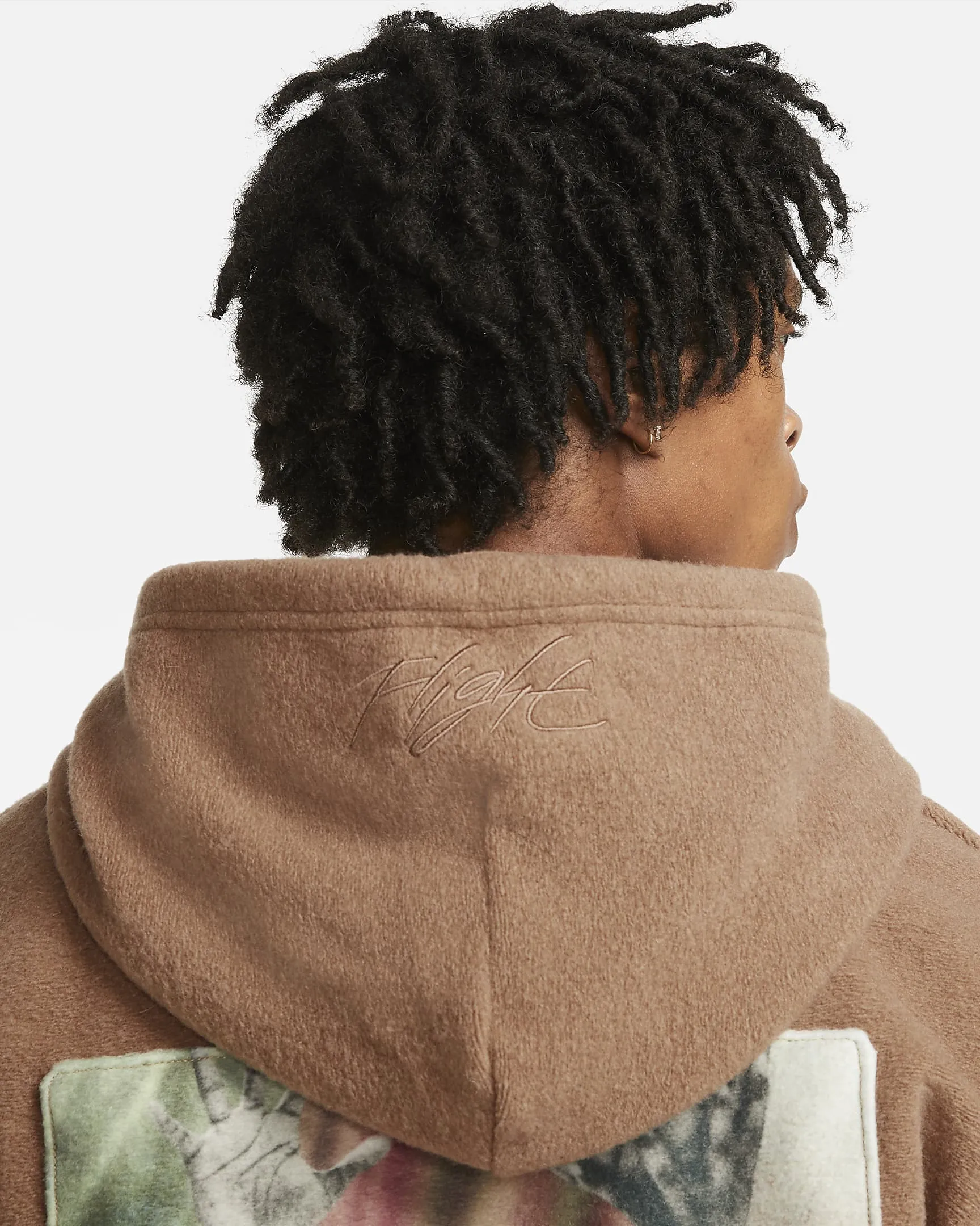 JORDAN FLIGHT HERITAGE HOODIE - ARCHAEO BROWN AllSeasonWear