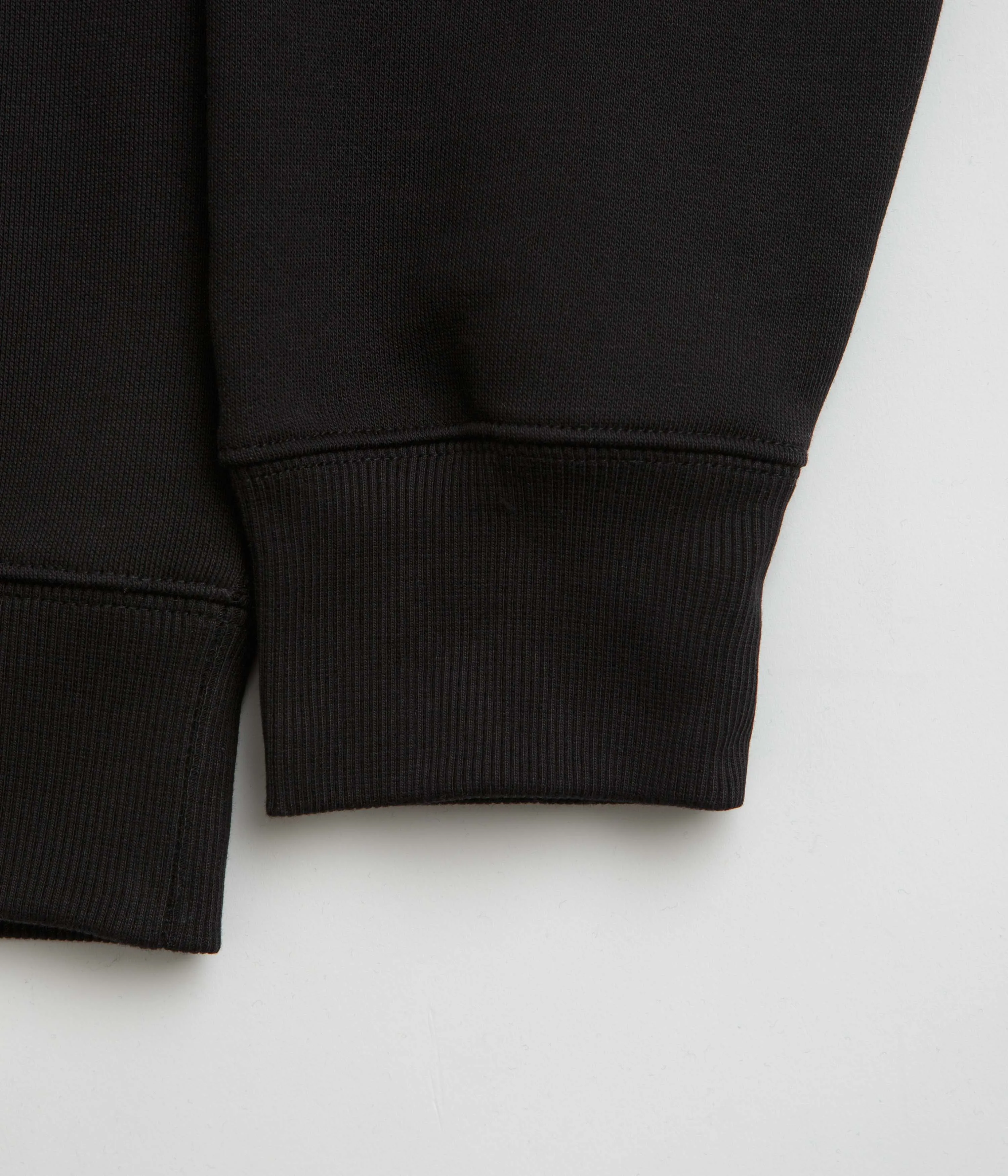 Carhartt Chase Zip Neck Sweatshirt - Black / Gold Street Active