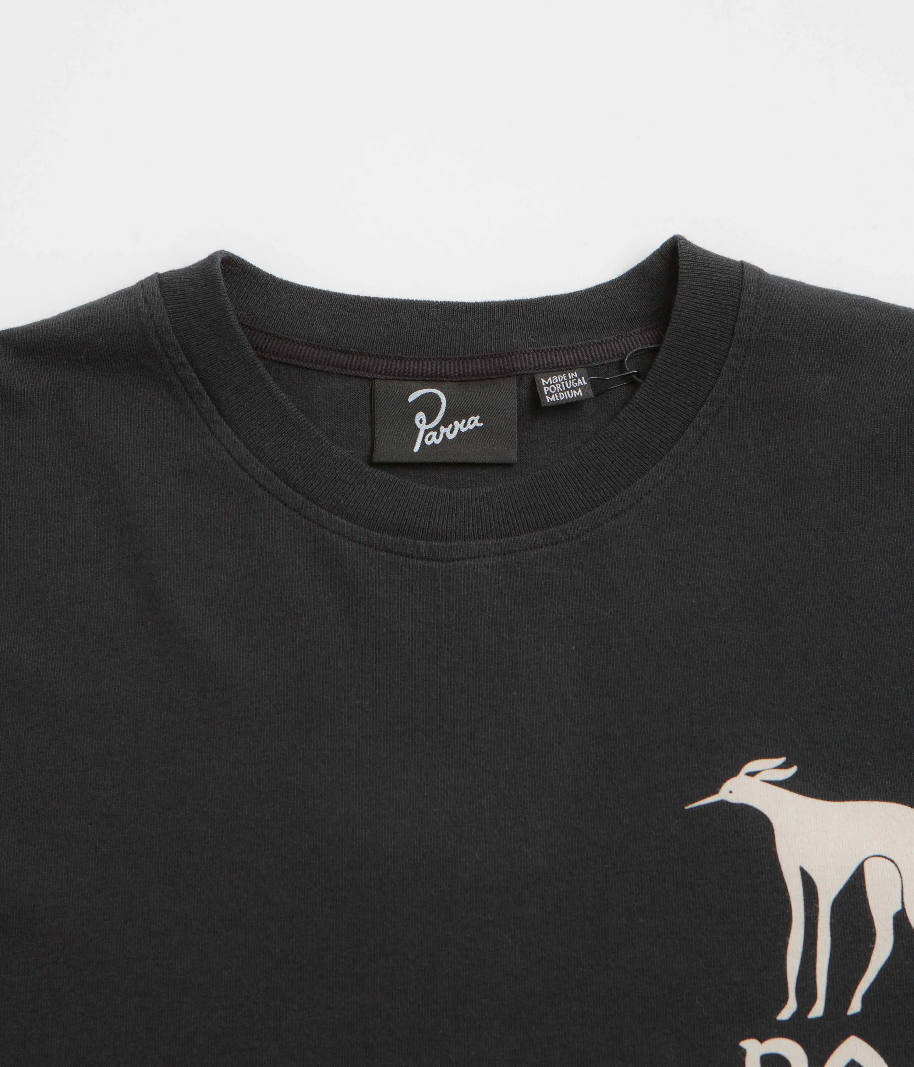 pocket classicness by Parra Dog Training Long Sleeve T-Shirt - Black
