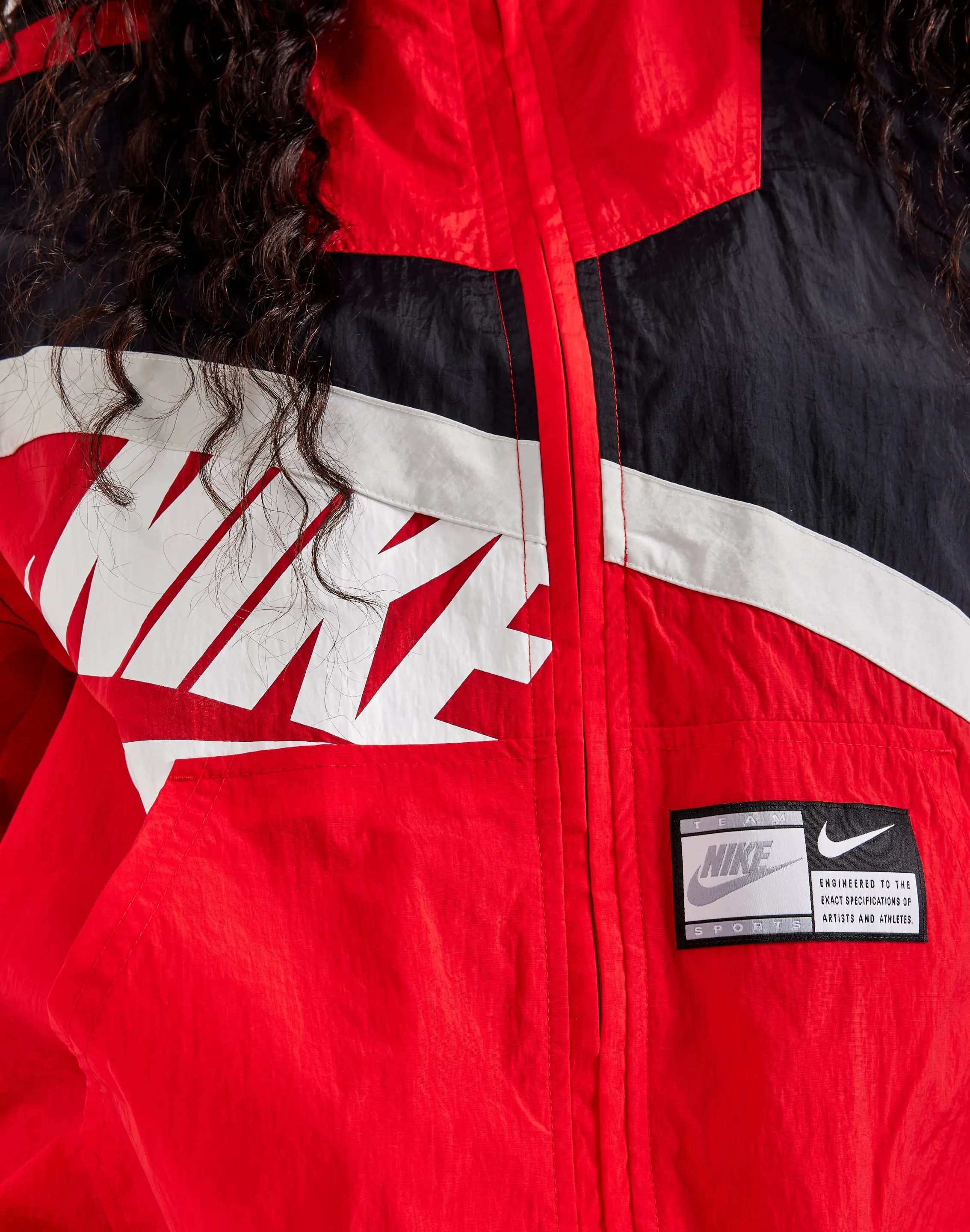 Durable Reinforcements UVProtective Coating Nike Oversized Woven Jacket
