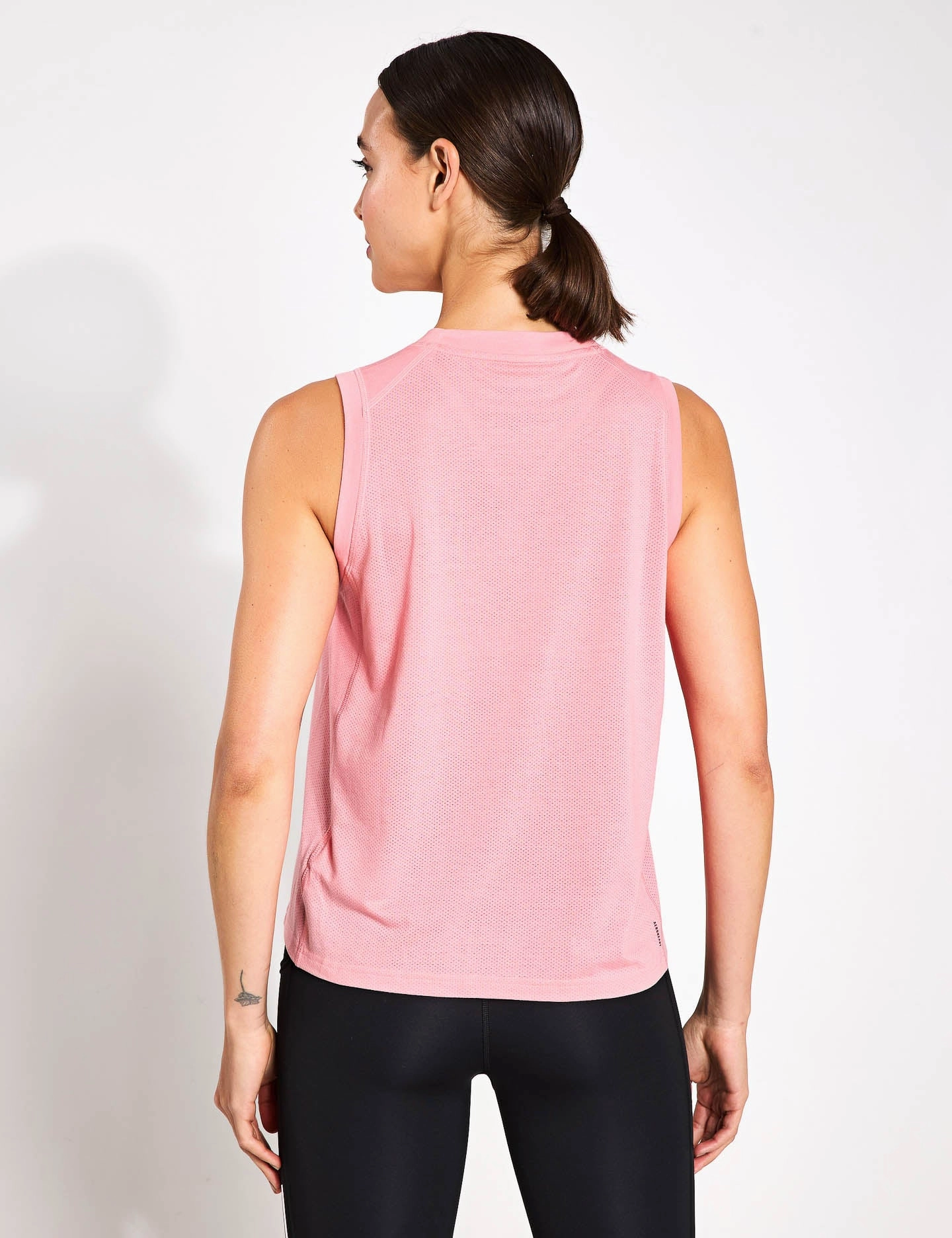 Learning - effective Daily Smooth Train Essentials Big Performance Logo Training Tank Top - Semi Pink Spark/Pink Spark