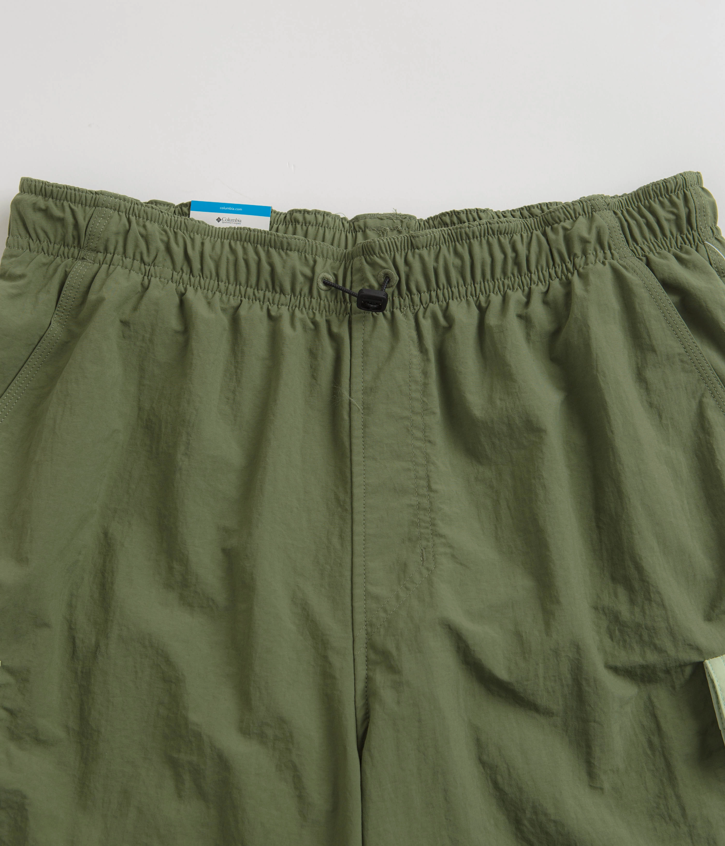 All Day Warm Weather Wear Columbia Summerdry Brief 7" Shorts - Canteen / Sage Leaf