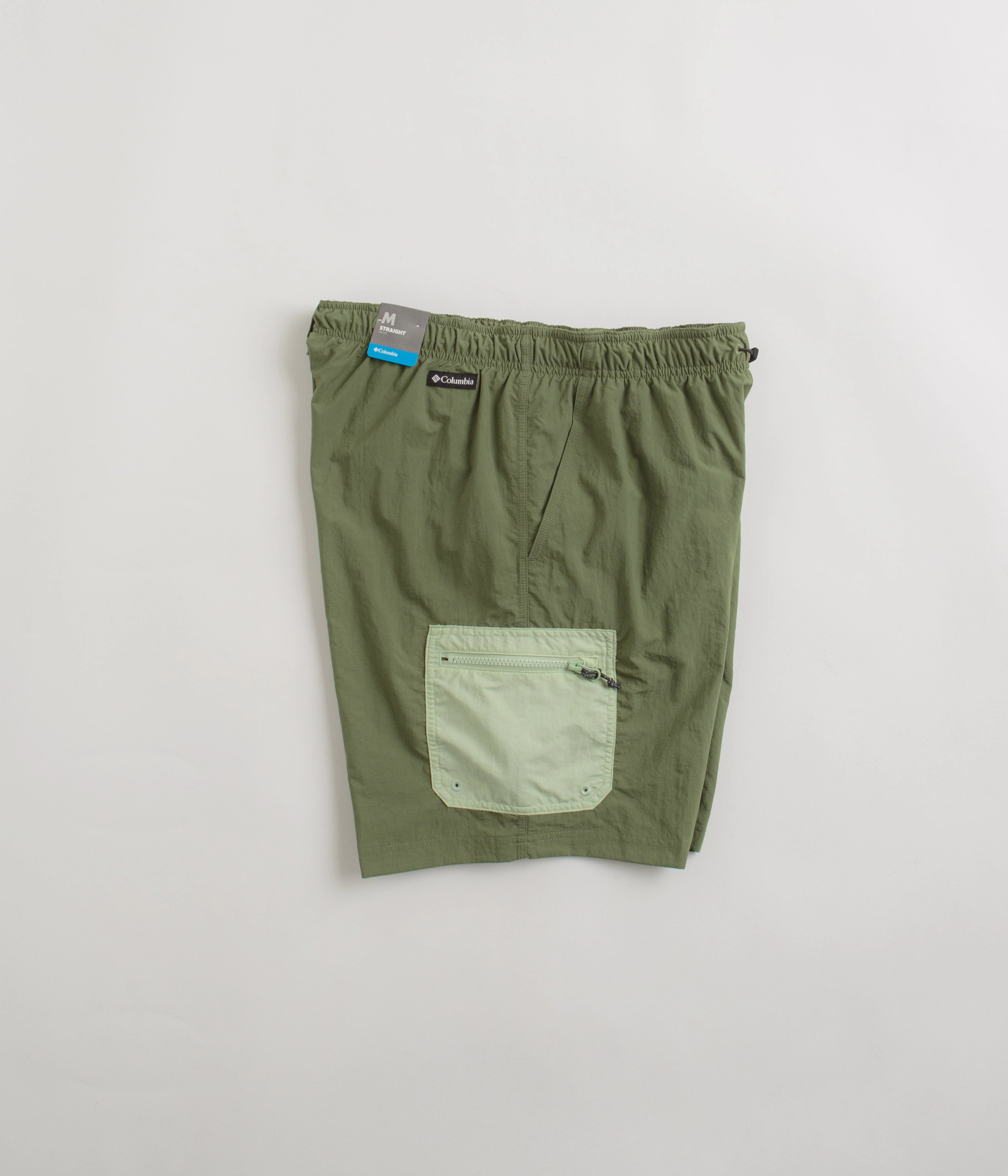 Fitness wear suede look Columbia Summerdry Brief 7" Shorts - Canteen / Sage Leaf