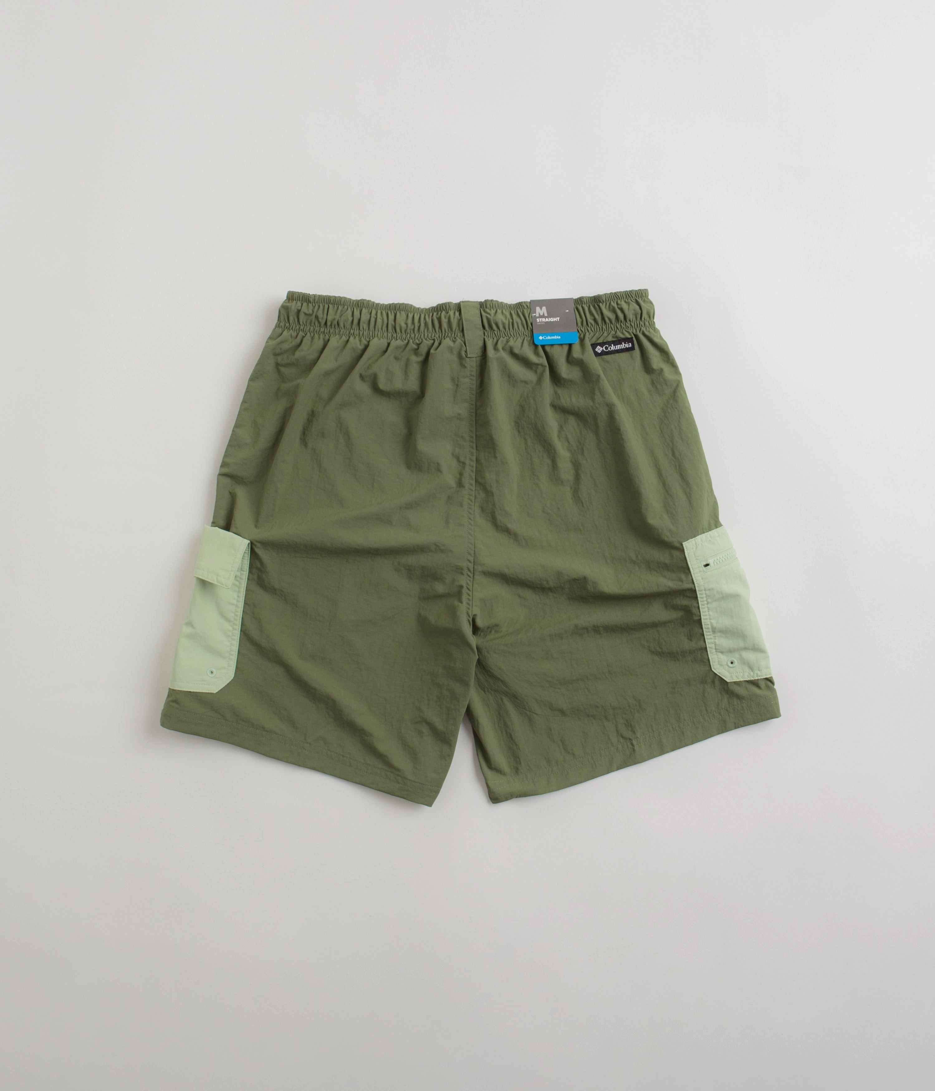 Columbia Summerdry Brief 7" Shorts - Canteen / Sage Leaf low - rise