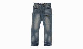 Raid Heart Fit Jeans "Blue" Travel Outfit Professional Wear