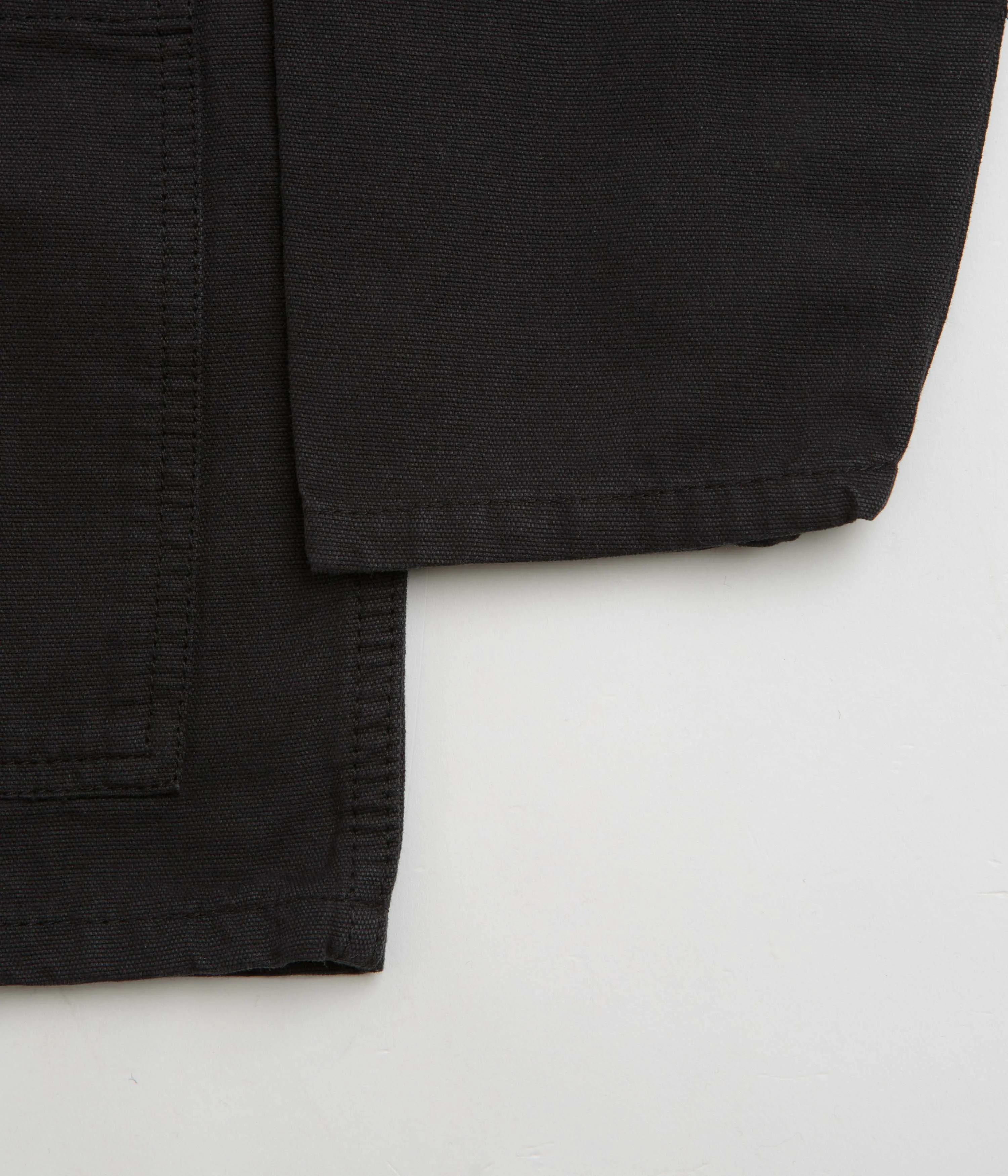 Service Works Canvas Chore Shirt - Black Wardrobe Staple