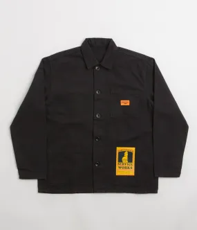Service Works Canvas Chore Shirt - Black Edgy style