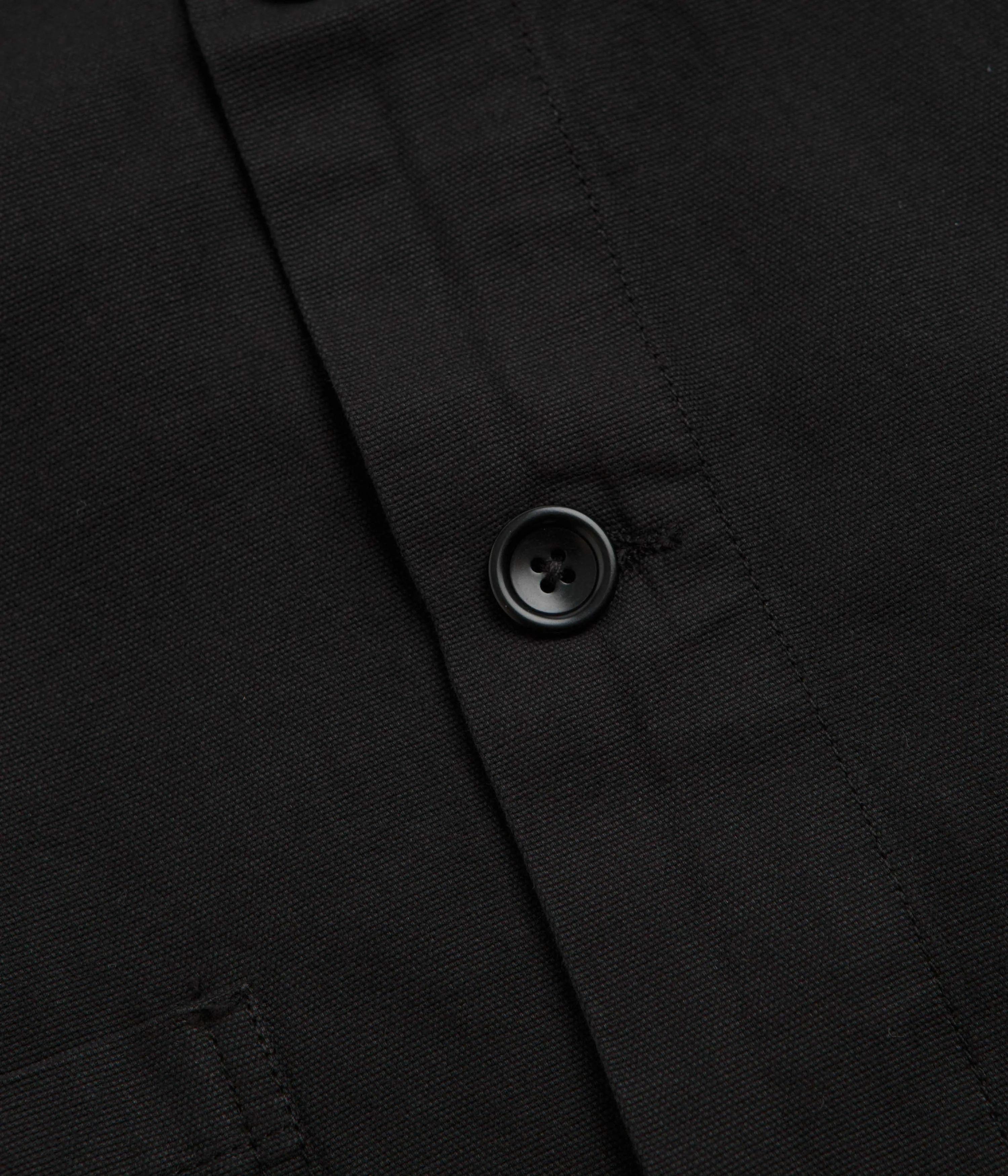 Service Works Canvas Chore Shirt - Black Eco friendly materials