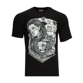 Shoot Mood Mister Cartoon Chained Tee -Mens