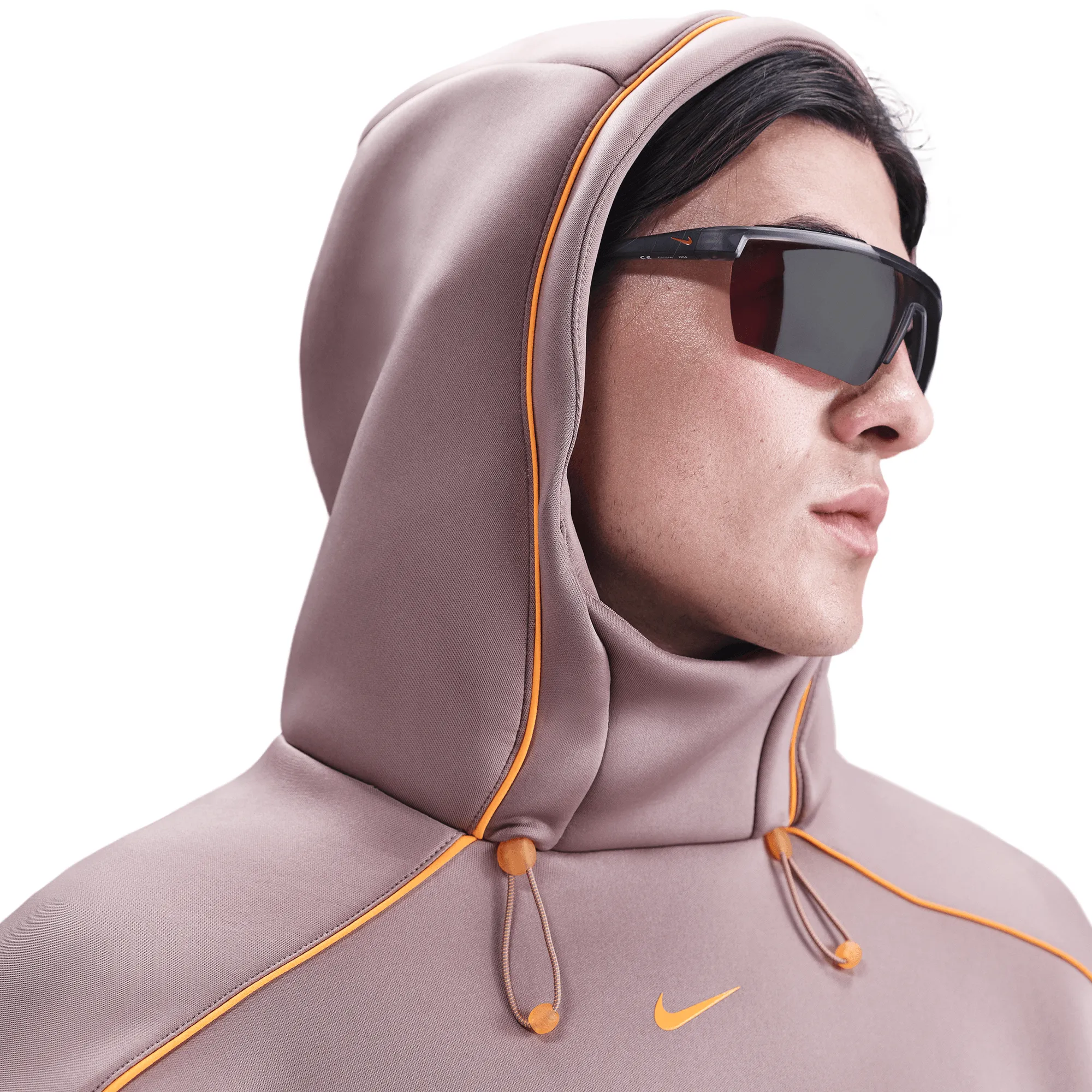 PROJECT F.R.O.G PULLOVER HOODIE - TAUPE GREY / SUNDIAL ElasticCuffDesign quick dry