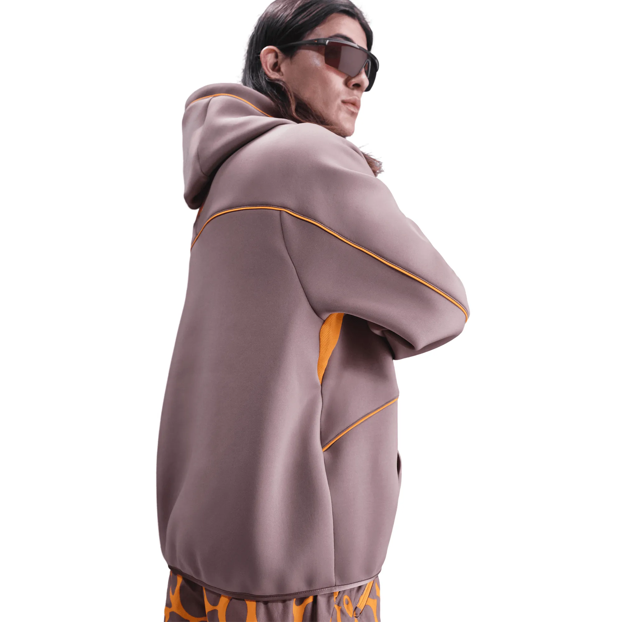 Warm Base PROJECT F.R.O.G PULLOVER HOODIE - TAUPE GREY / SUNDIAL