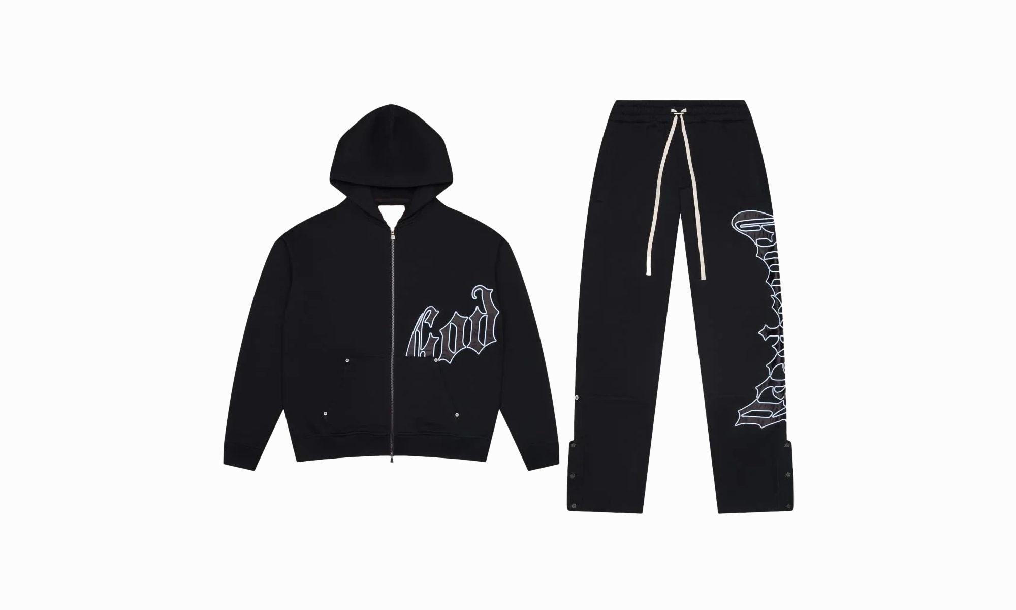 OG Logo Sweatsuit V2 "Light Blue" Happy Core