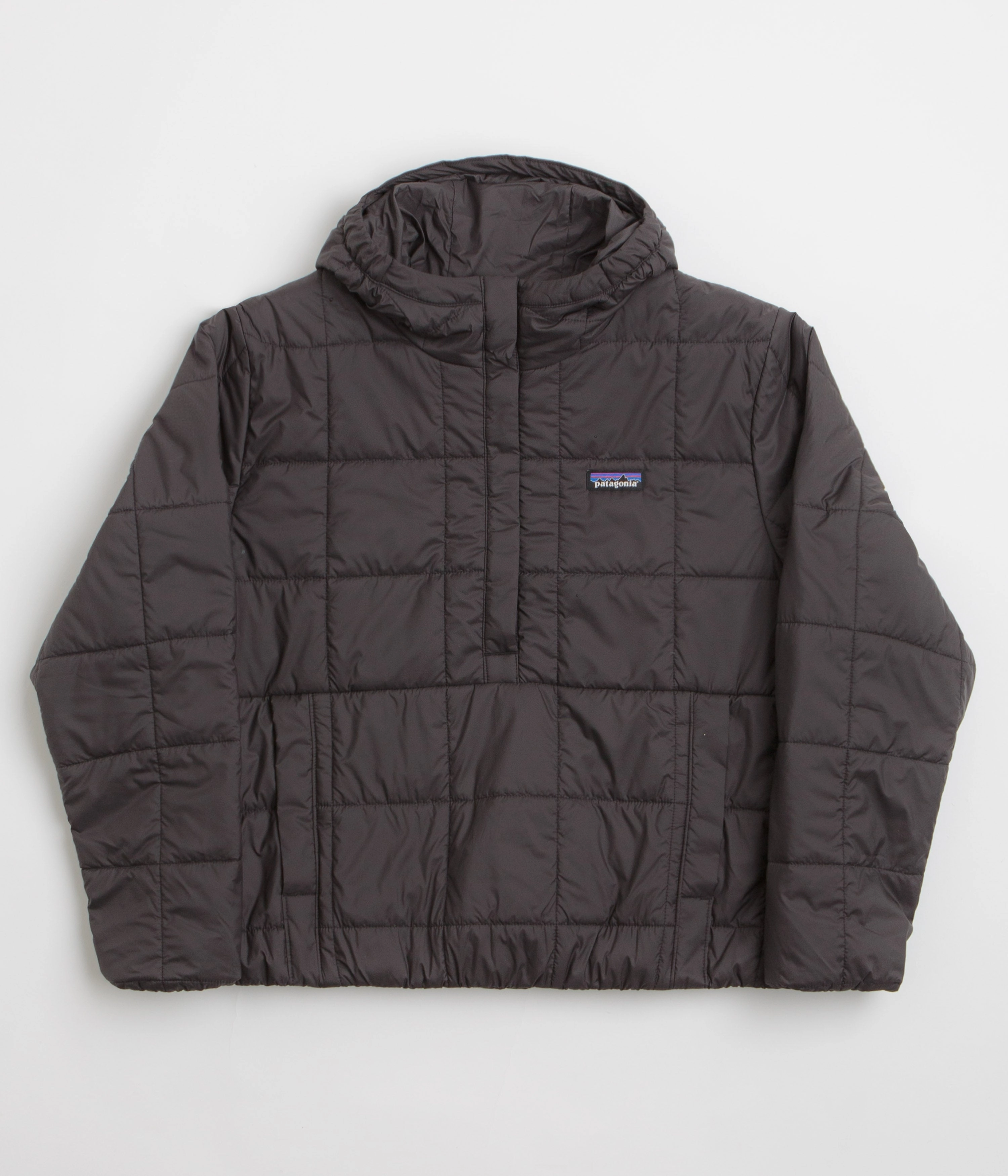 Patagonia Womens Light Gust Hooded Pullover Jacket - Black mass - produced
