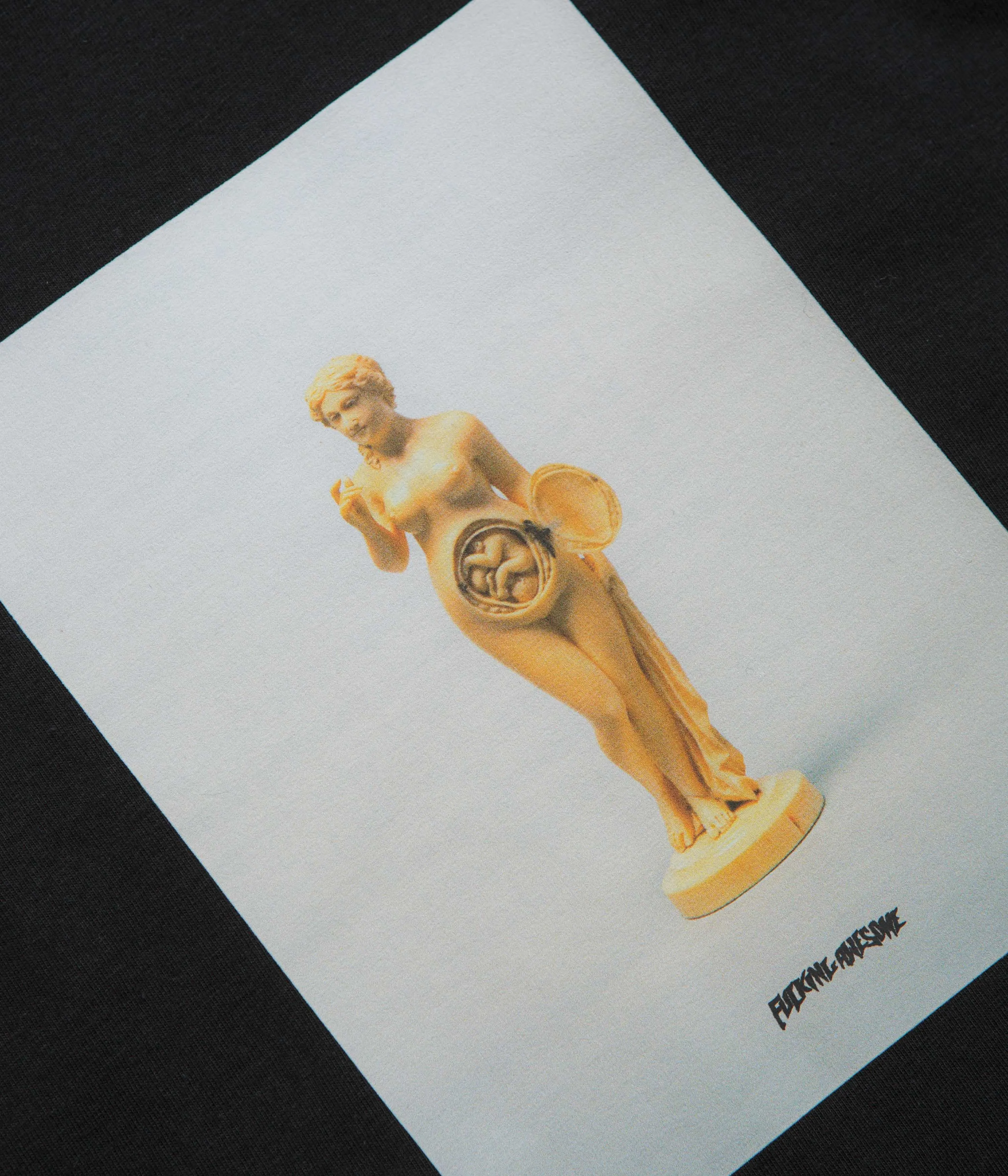 Workshop Fucking Awesome 2025 Statue T-Shirt - Black
