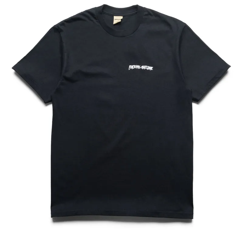 Classic Style Fucking Awesome Believe Tee - Black