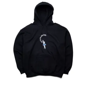 Fucking Awesome Mouth Girl Hoodie - Black Logo Patch Urban Fashion